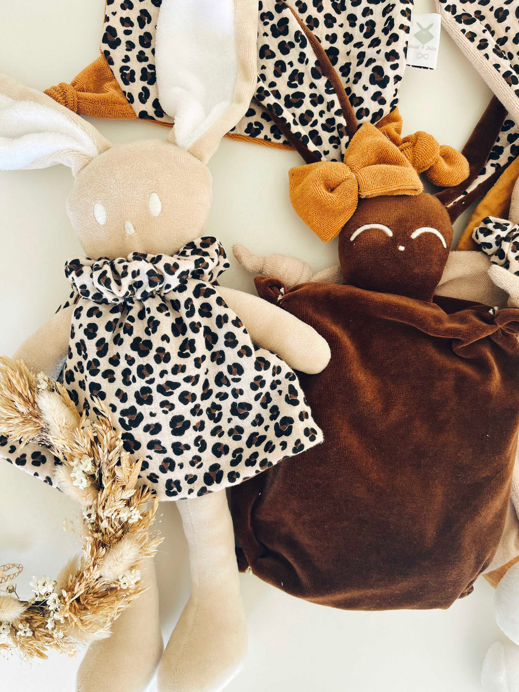 Bouillotte noyaux de cerise velours - Mia