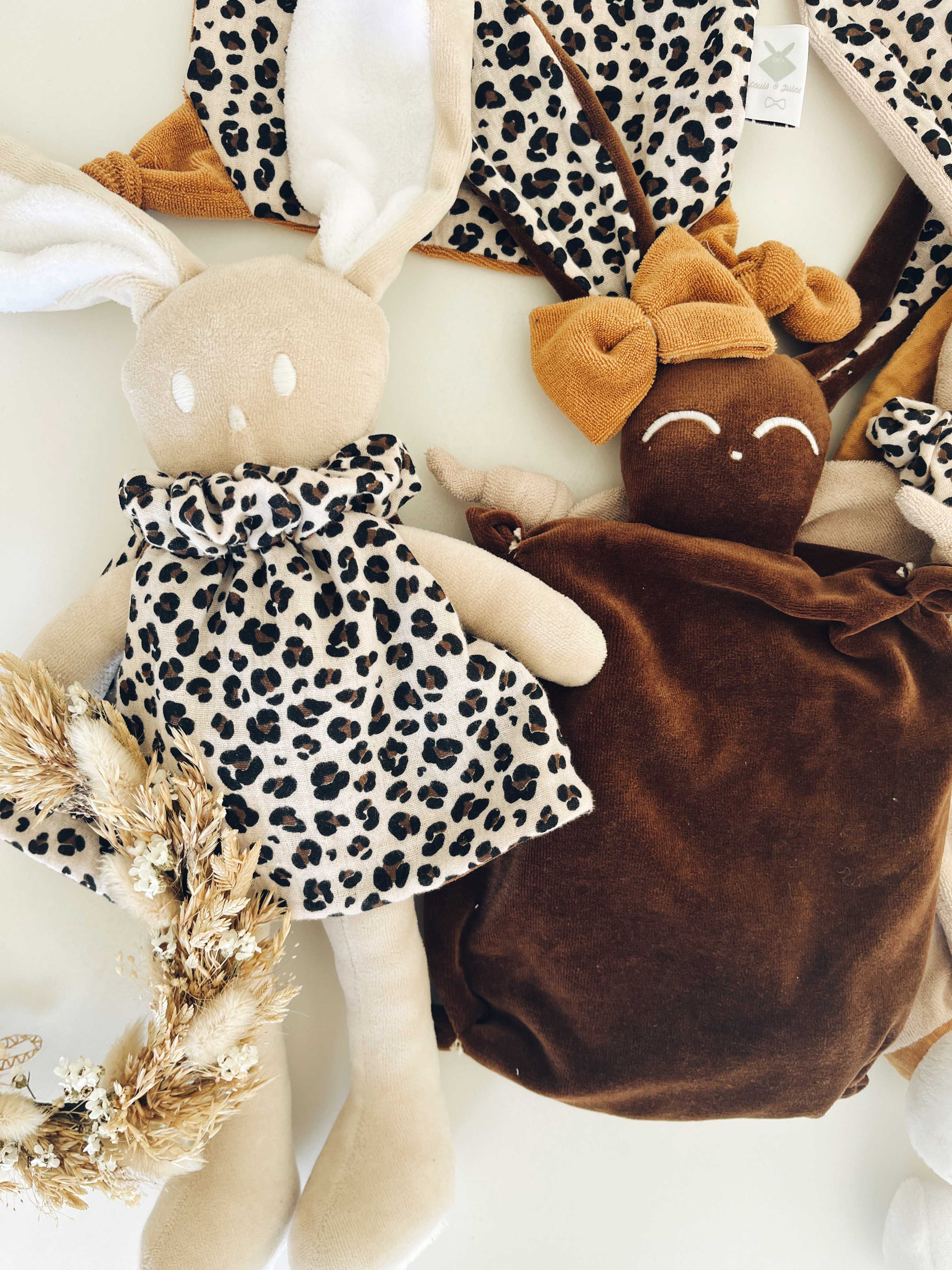 Bouillotte noyaux de cerise velours - Mia