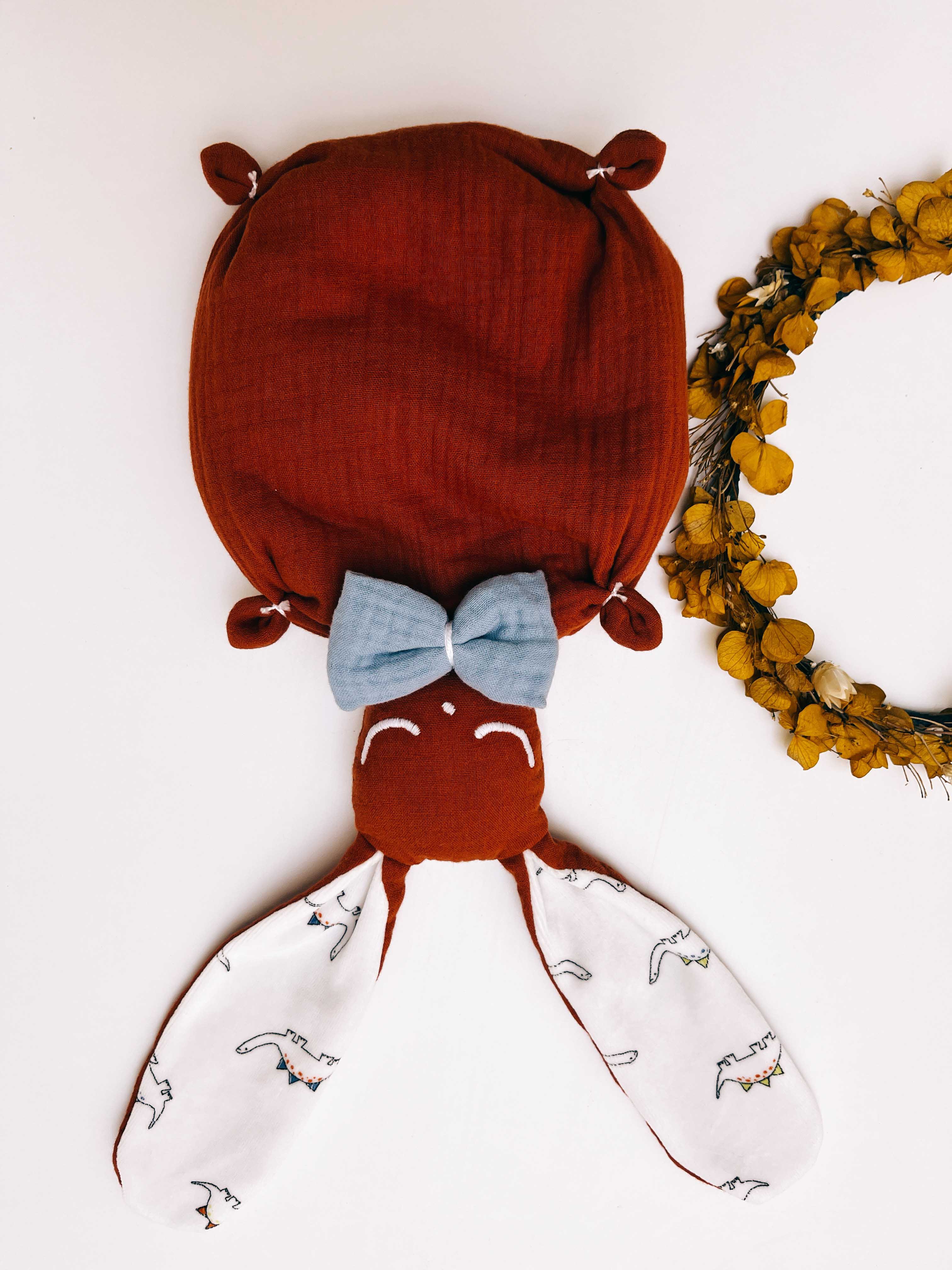 Bouillotte noyaux de cerise Lange - Poppy Dino