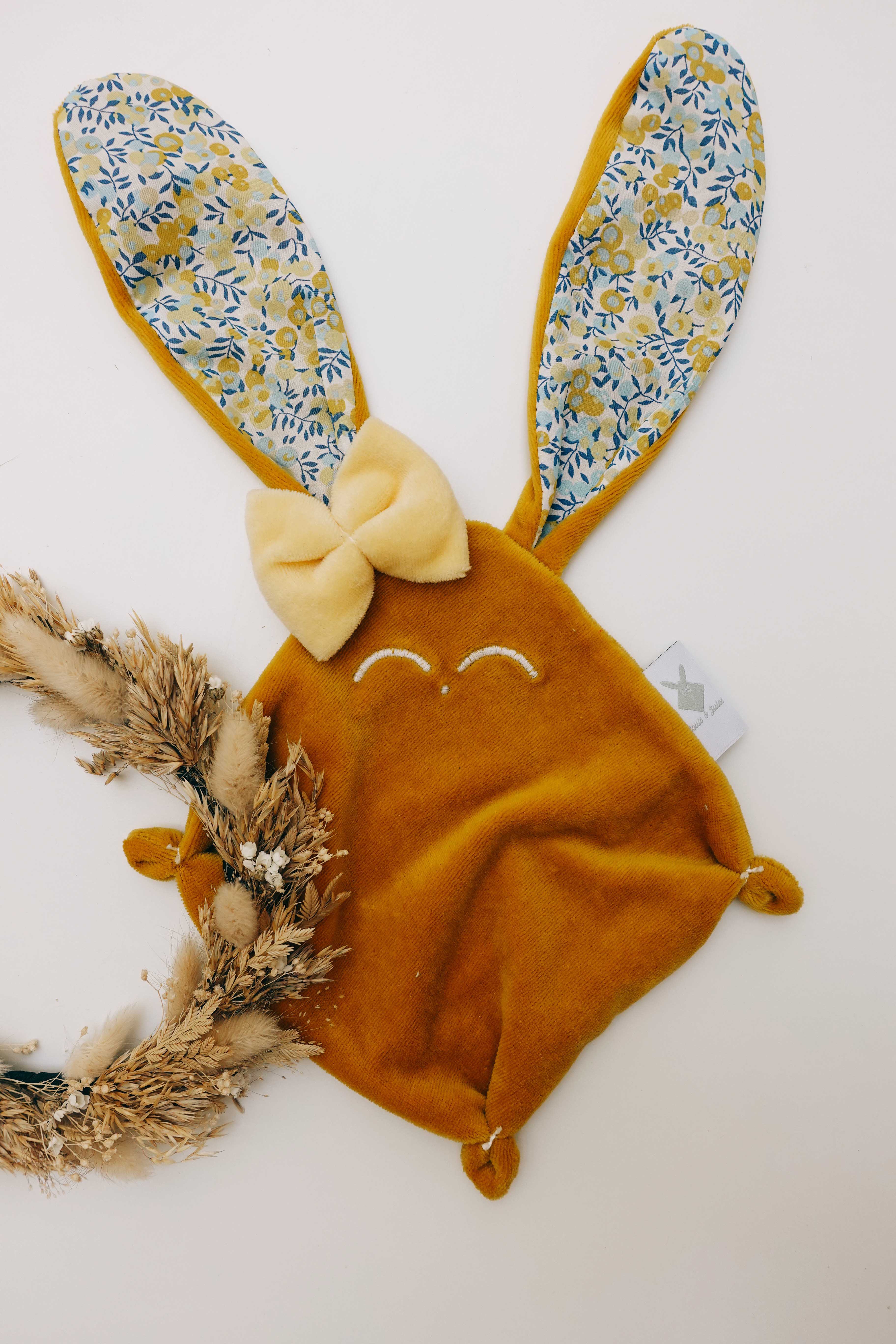 Doudou Velours Mini - Wiltshire Sunshine