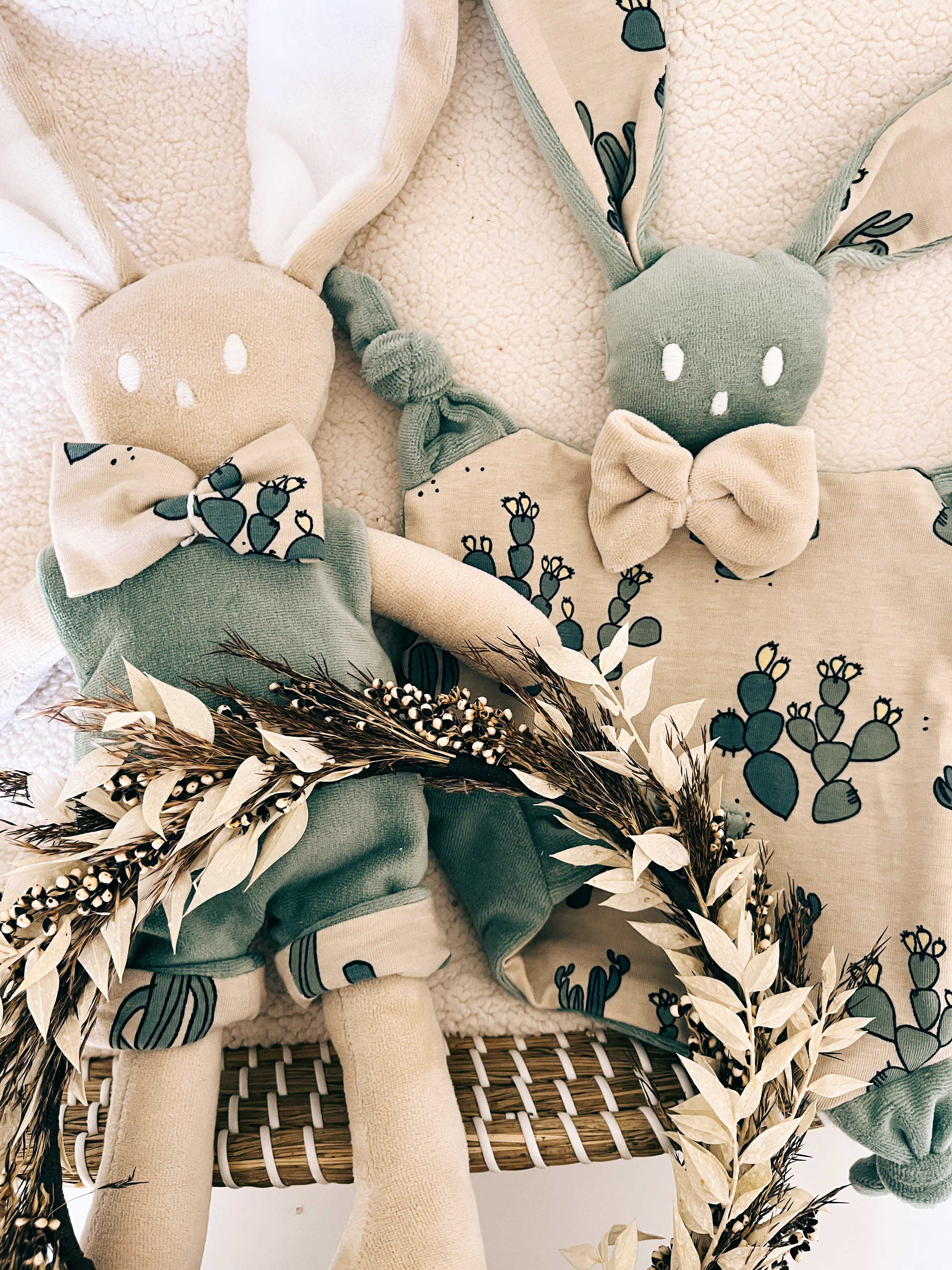 Doudou Velours Chouchou – Cactus