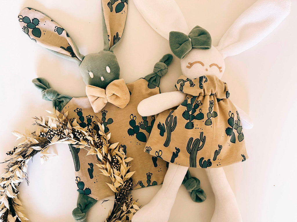 Doudou Velours Chouchou – Cactus