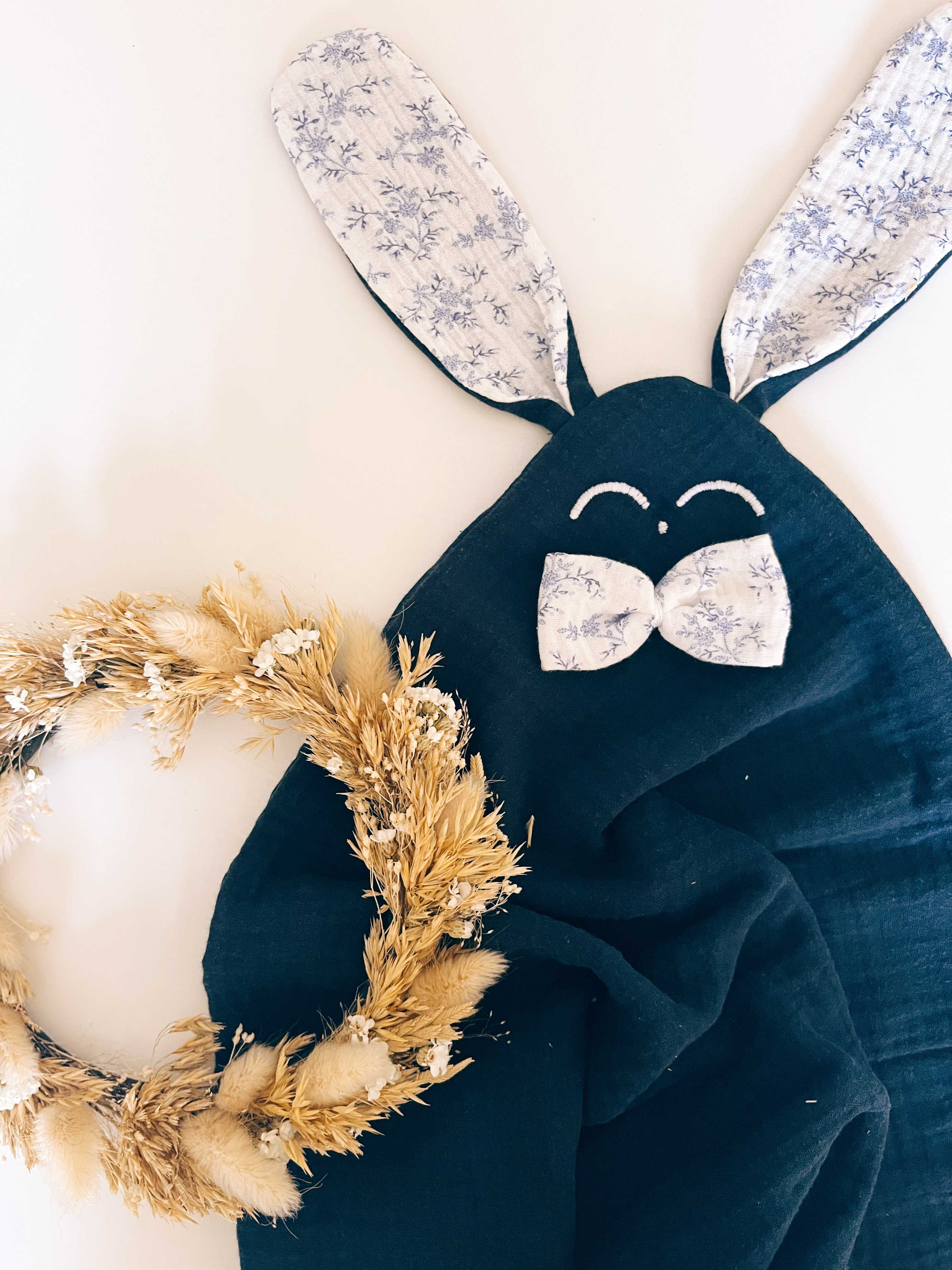 Doudou Lange Cocooning - Margot Bleu