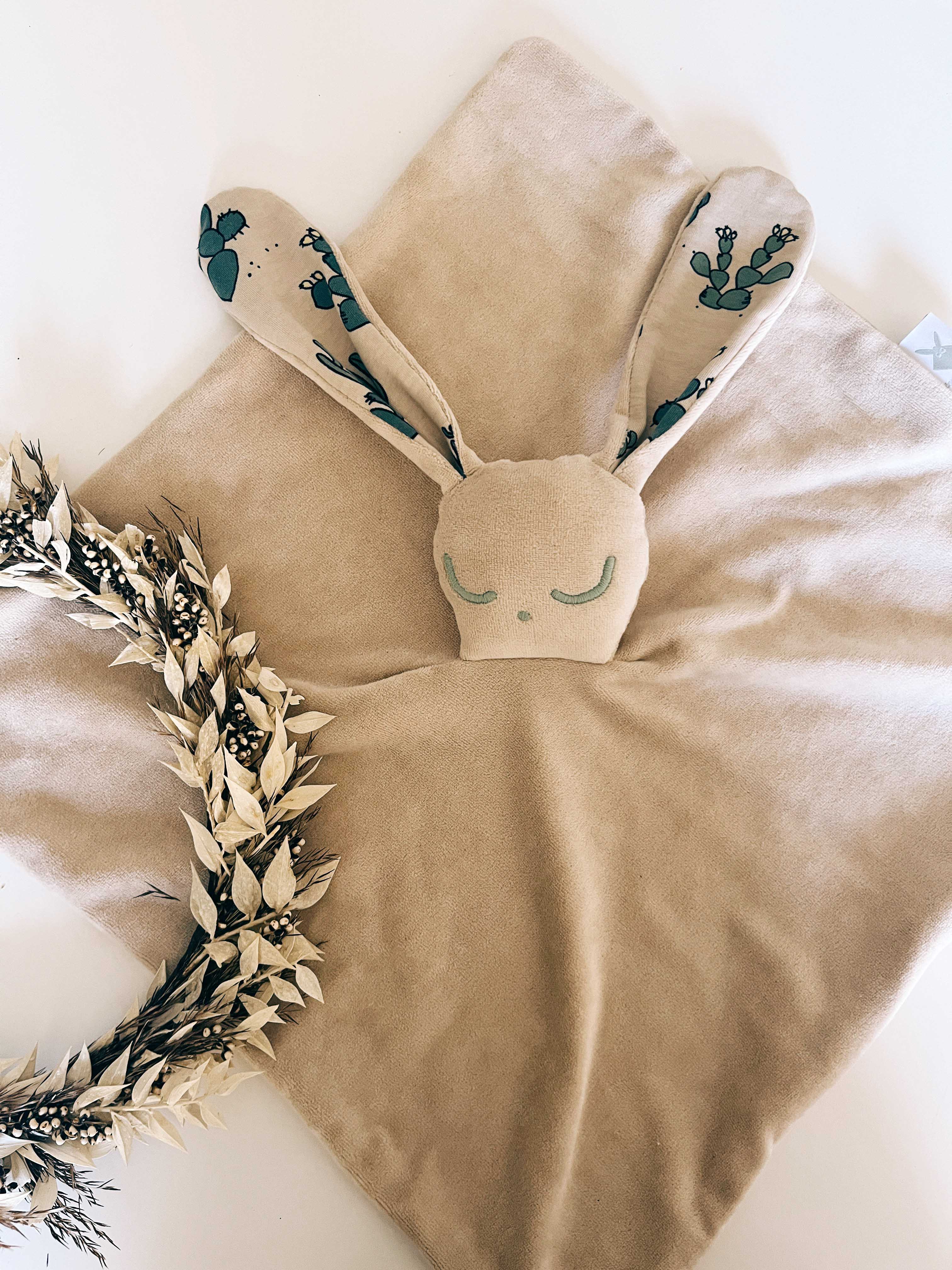 Doudou Velours Câlin - Cactus