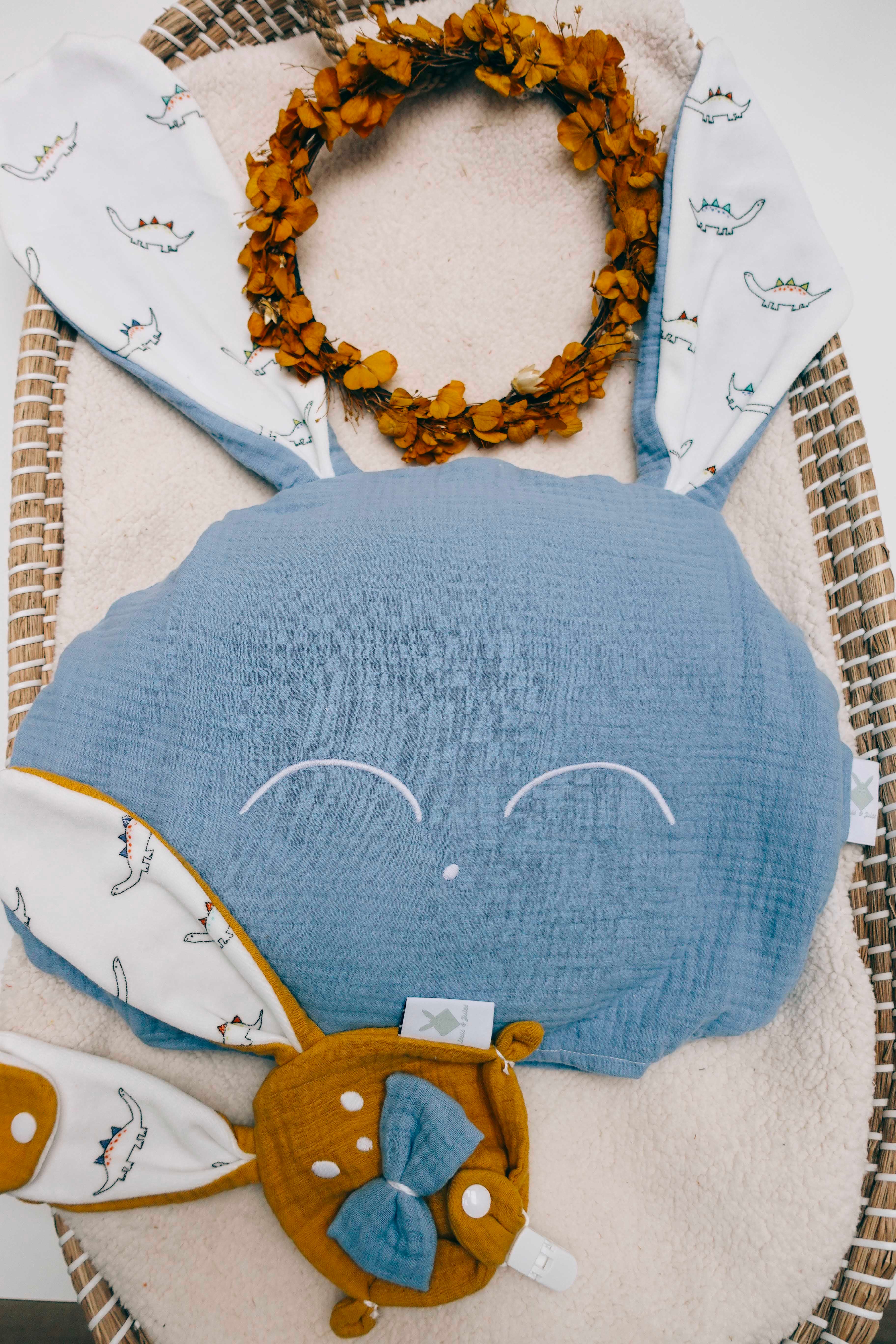 Petit Coussin Lange - Poppy Dino