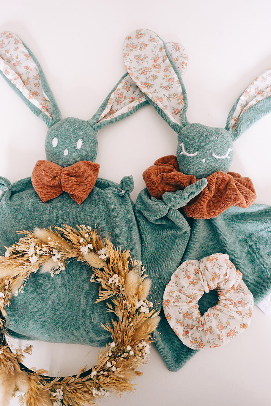 Bouillotte noyaux de cerise éponge - Anouk