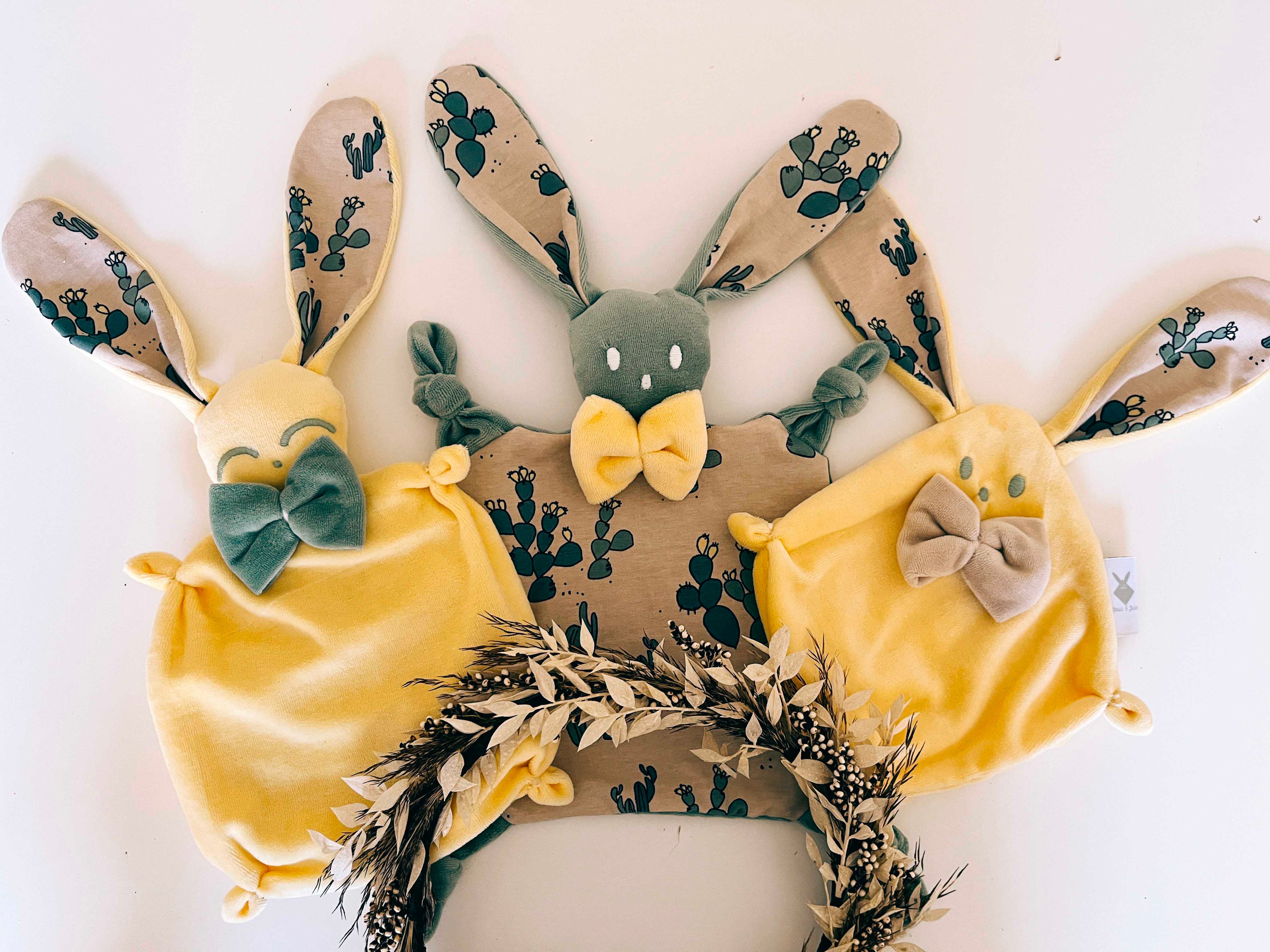 Doudou Velours Chouchou – Cactus