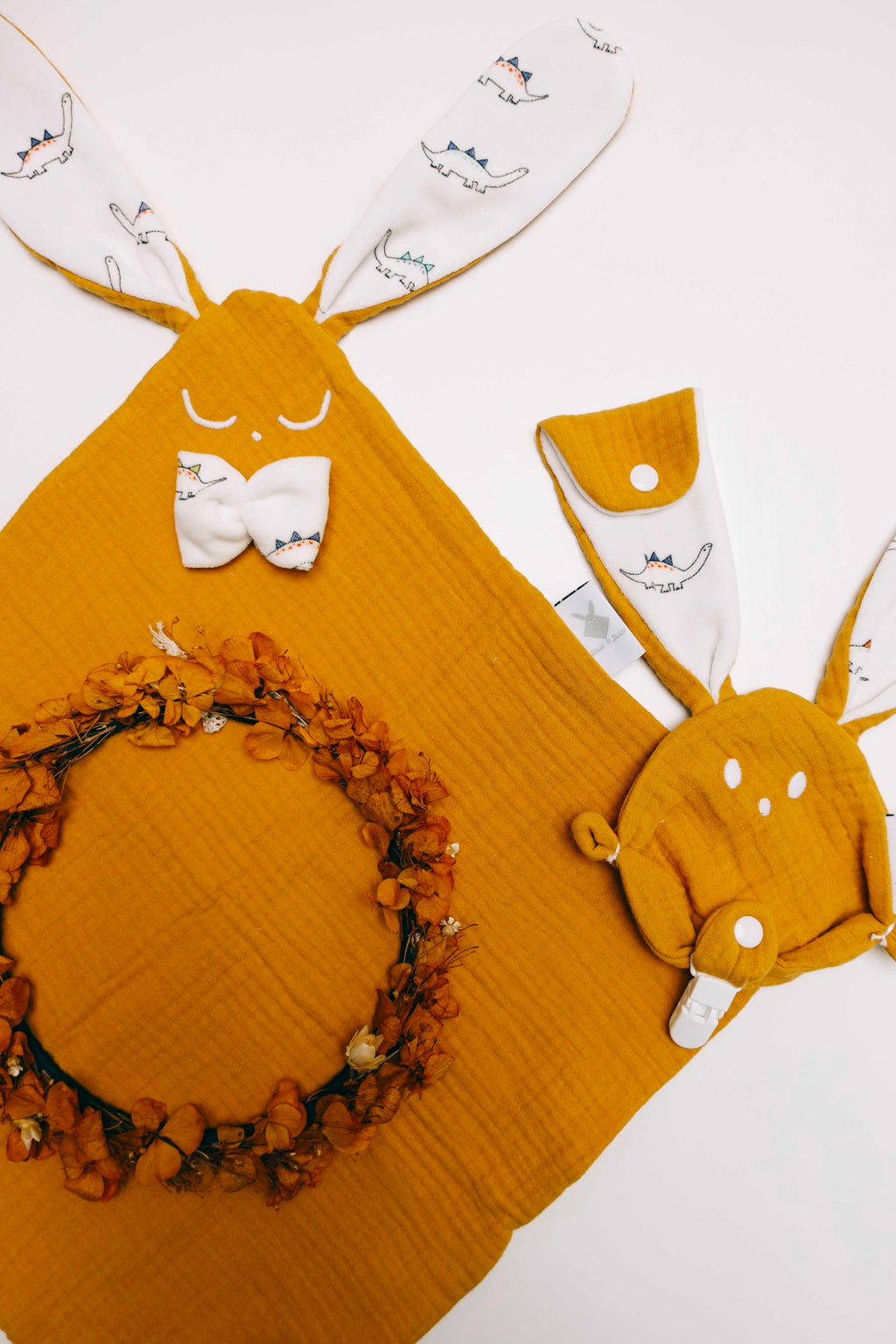 Doudou Lange Cocooning - Poppy Dino