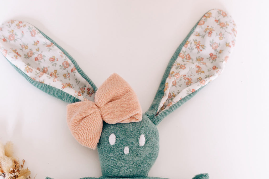 Bouillotte noyaux de cerise éponge - Anouk