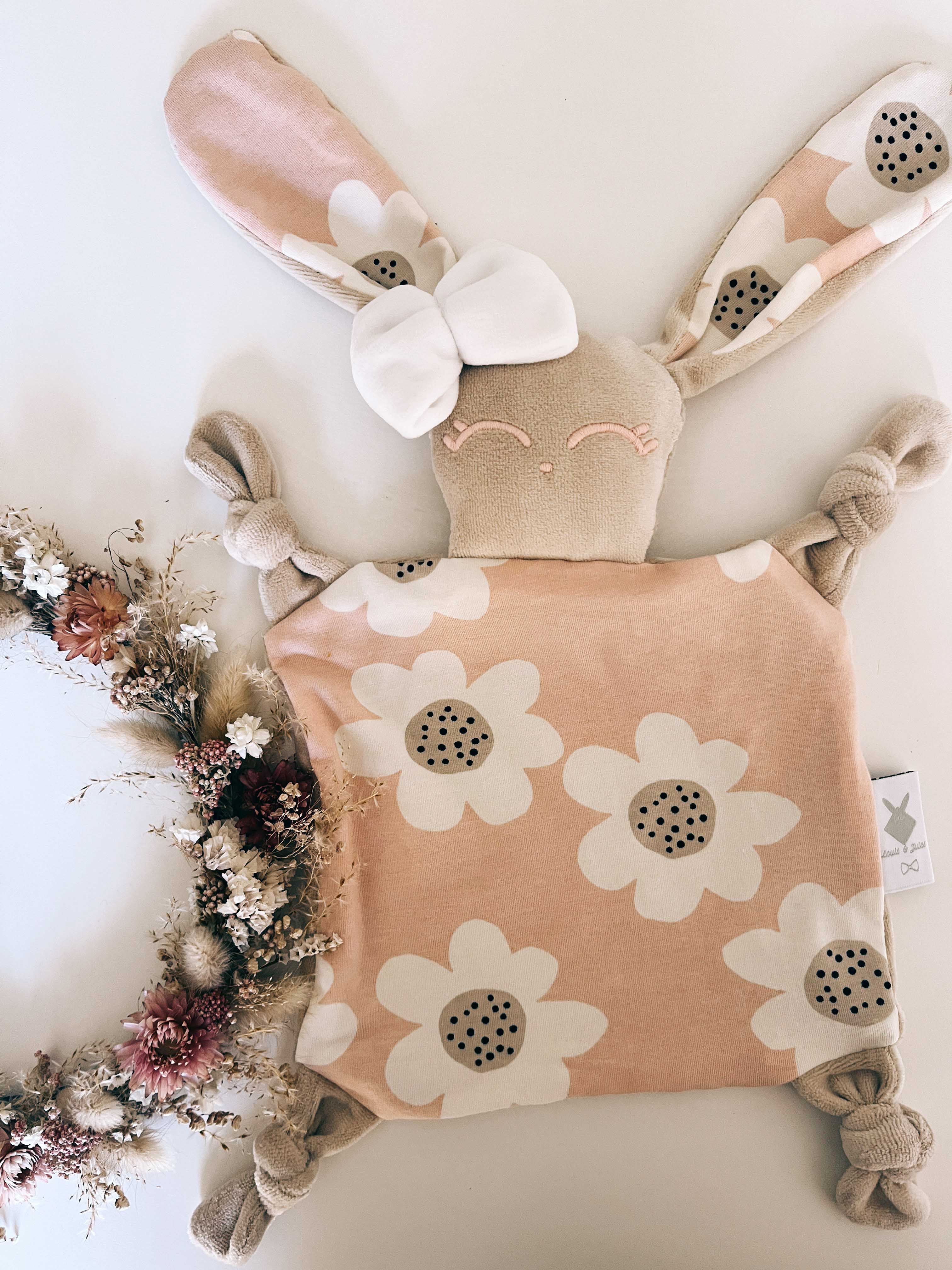 Doudou Velours Chouchou – Bloom Bloom Pink