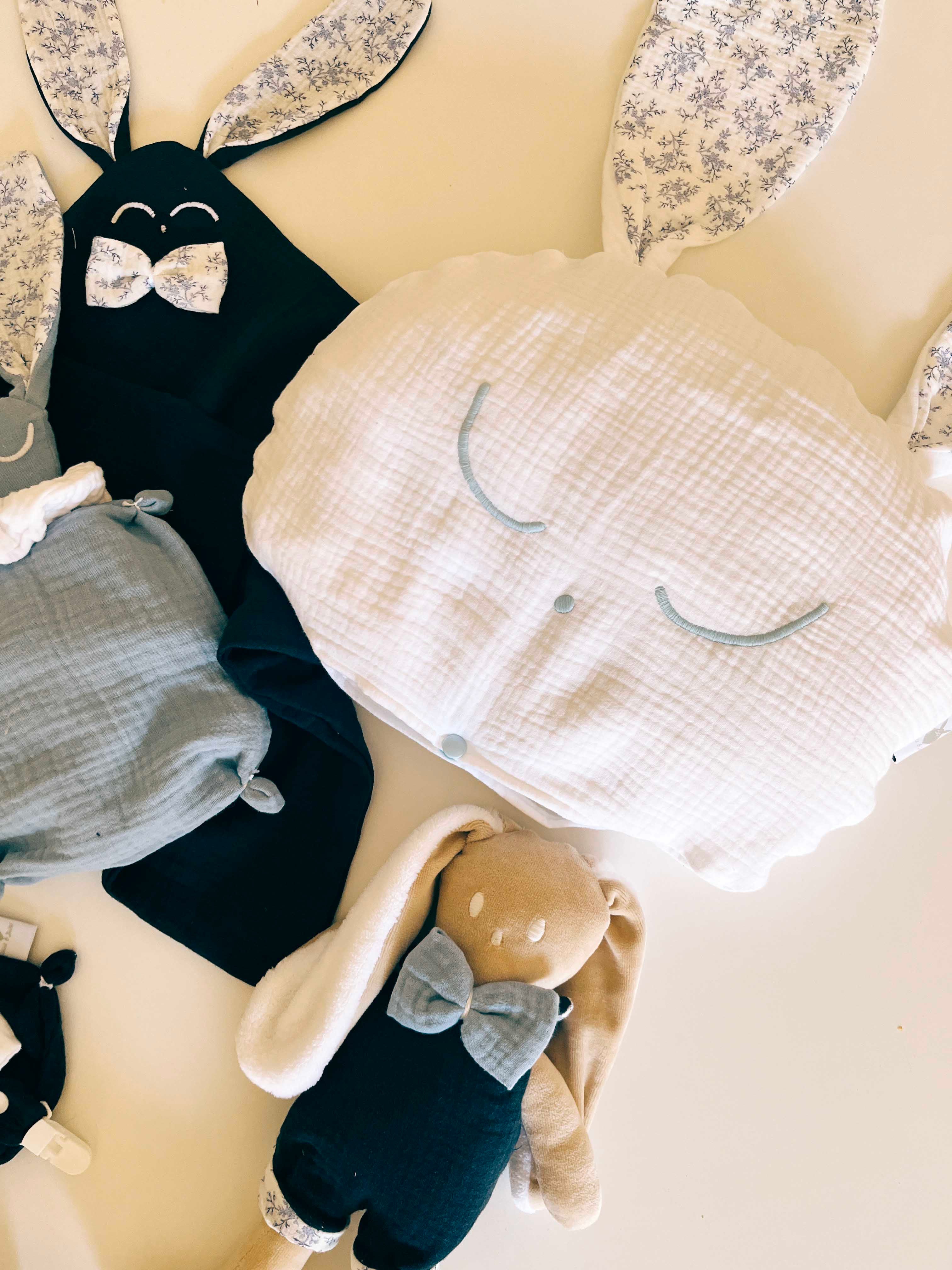 Petit Coussin - Margot Bleu