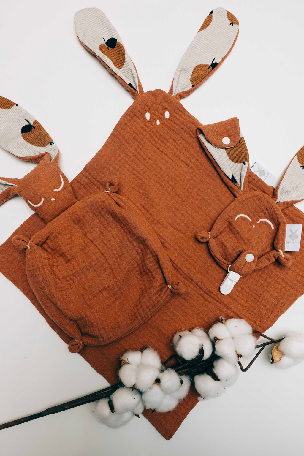 Doudou Lange Cocooning - Apple
