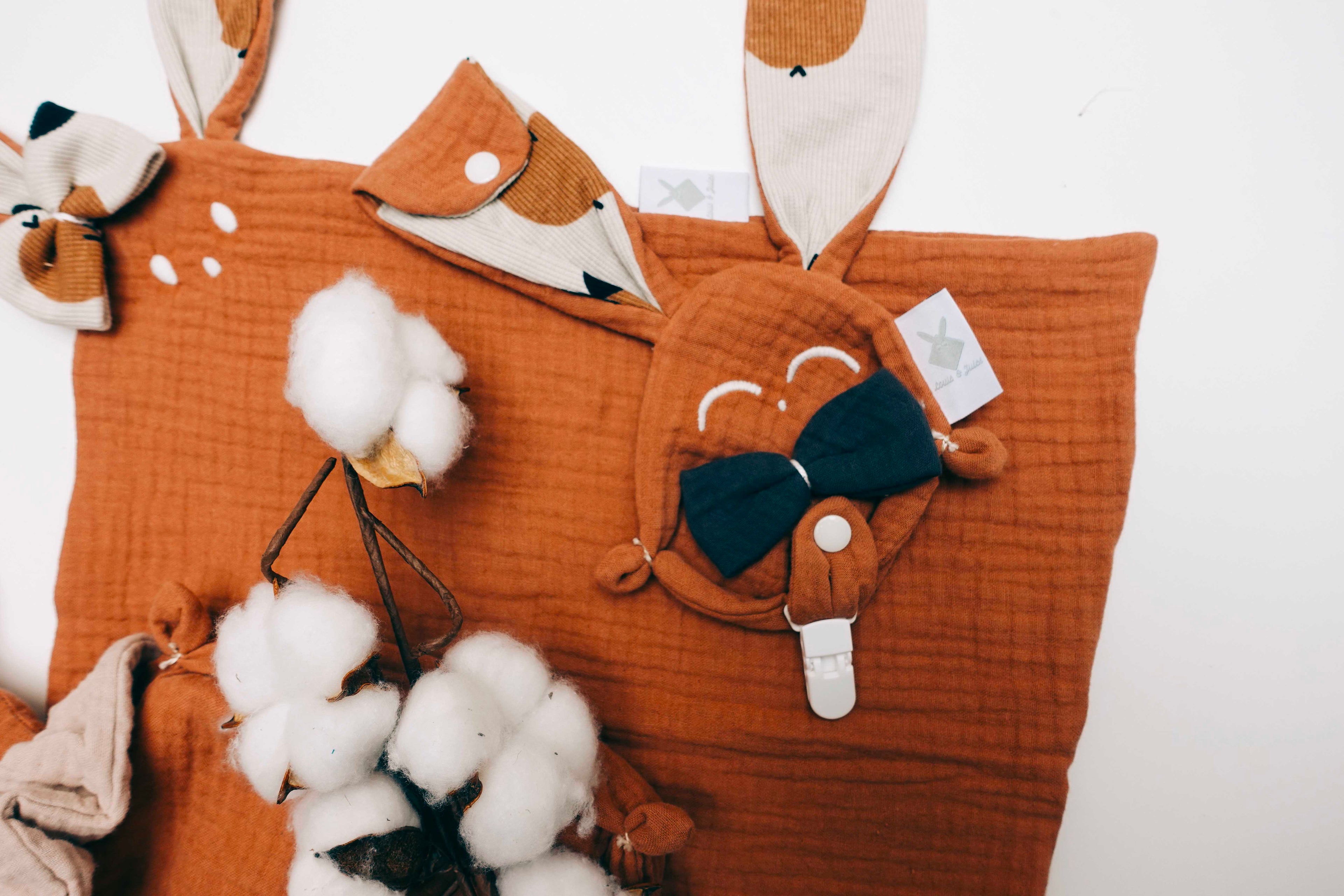 Doudou Lange Cocooning - Apple