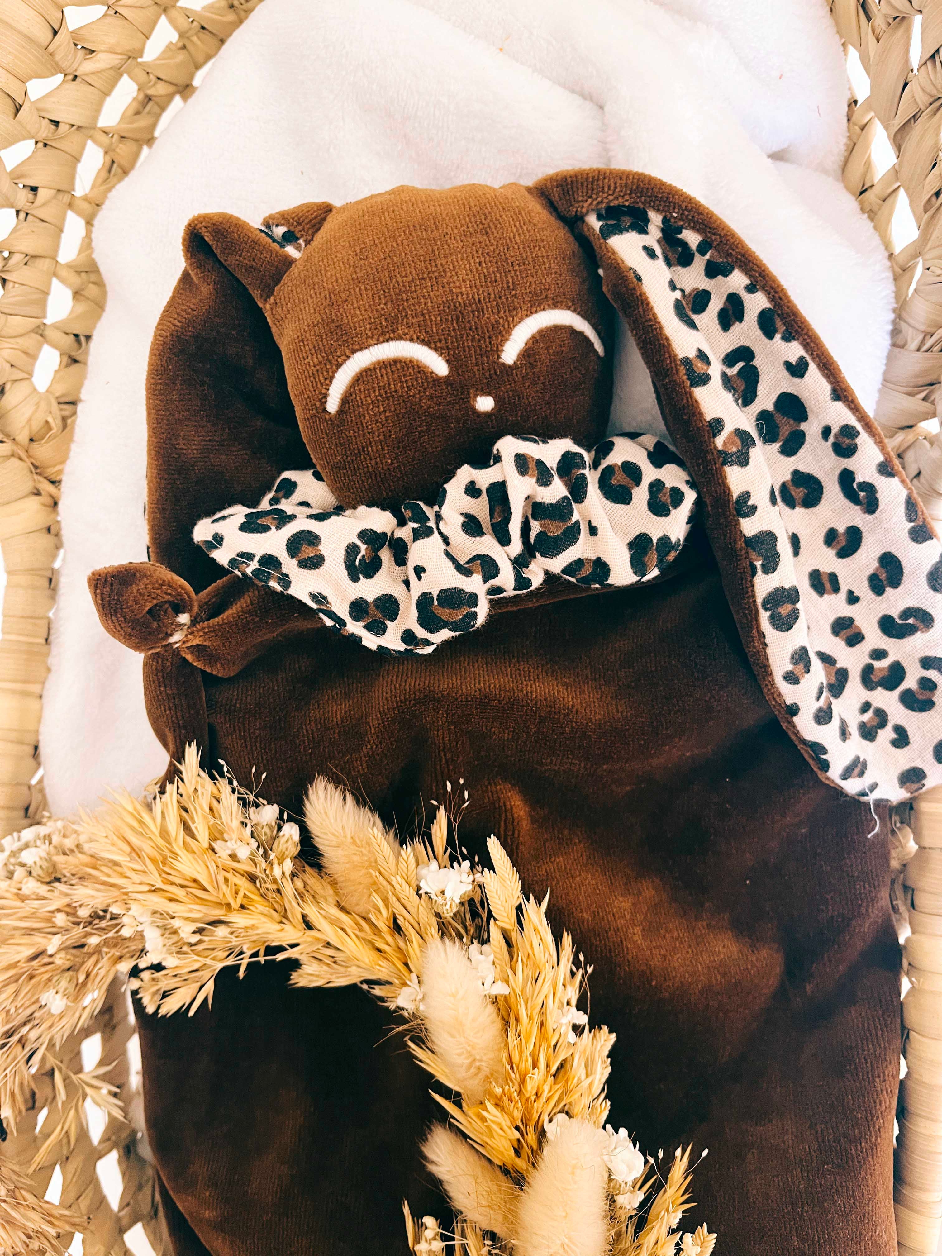 Bouillotte noyaux de cerise velours - Mia