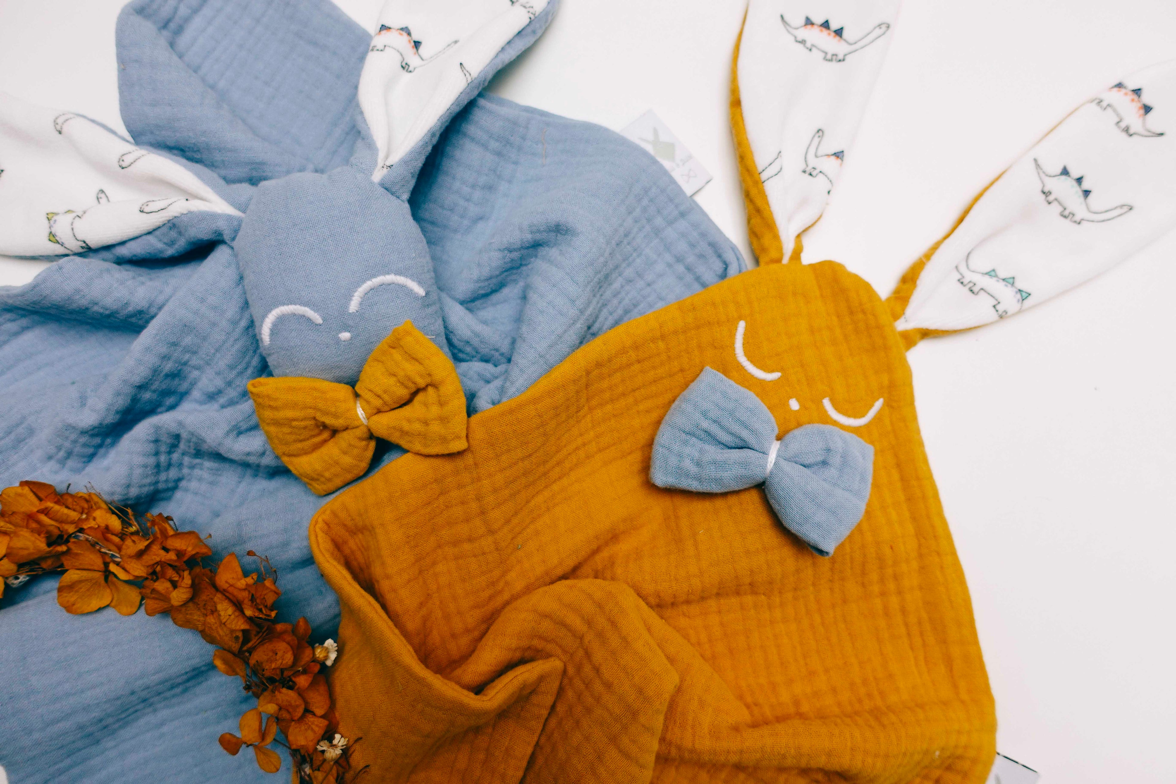 Doudou Lange Cocooning - Poppy Dino