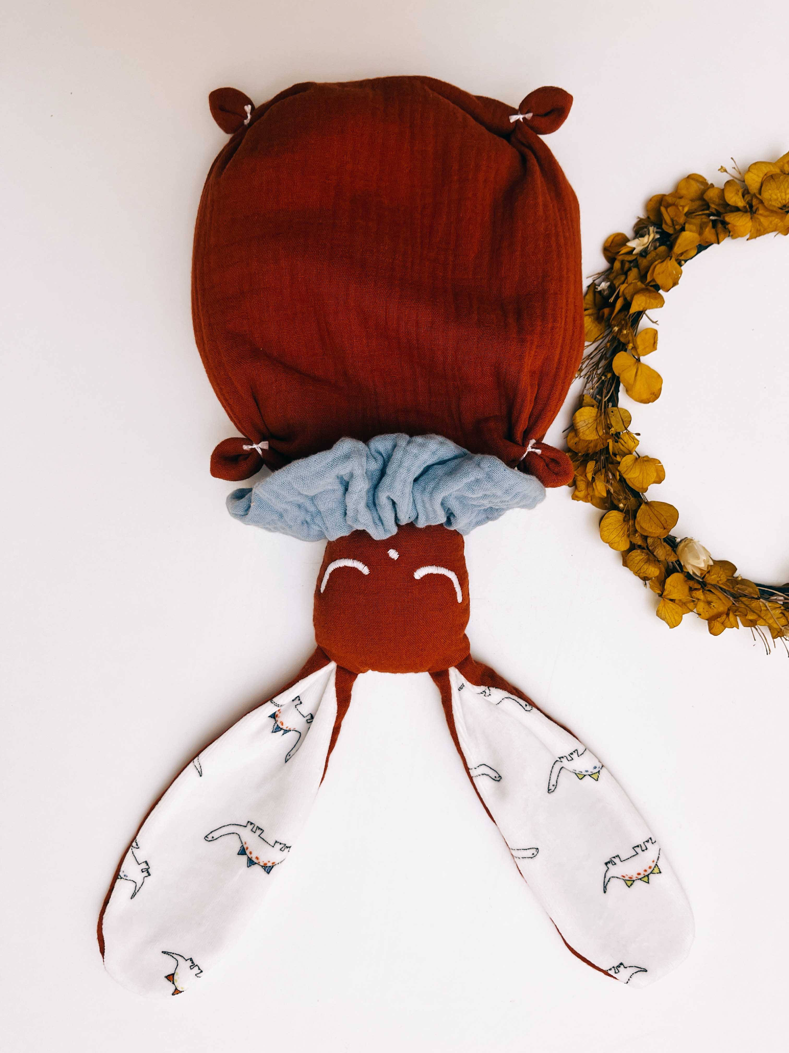 Bouillotte noyaux de cerise Lange - Poppy Dino