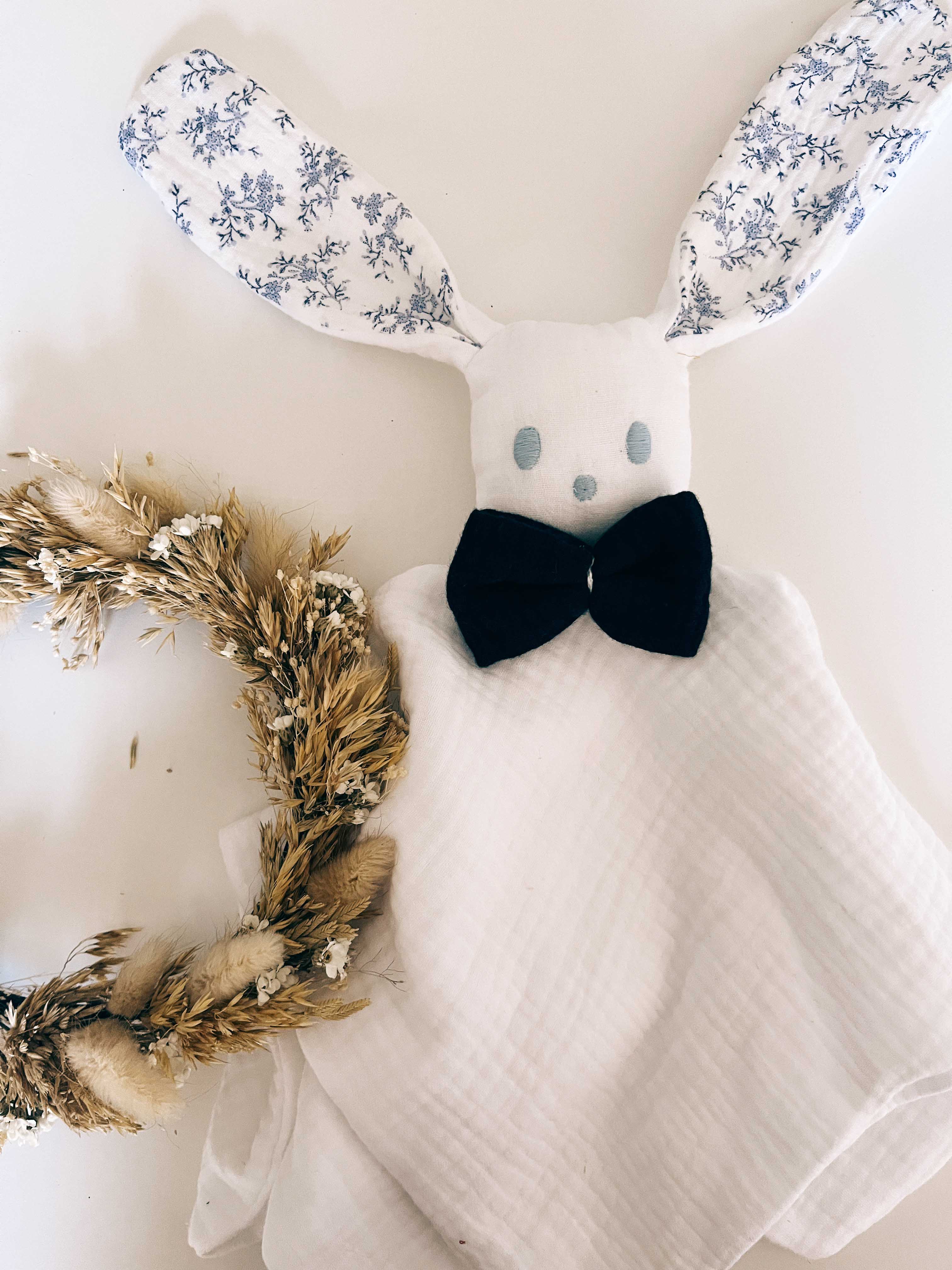 Doudou lange Câlin - Margot Bleu