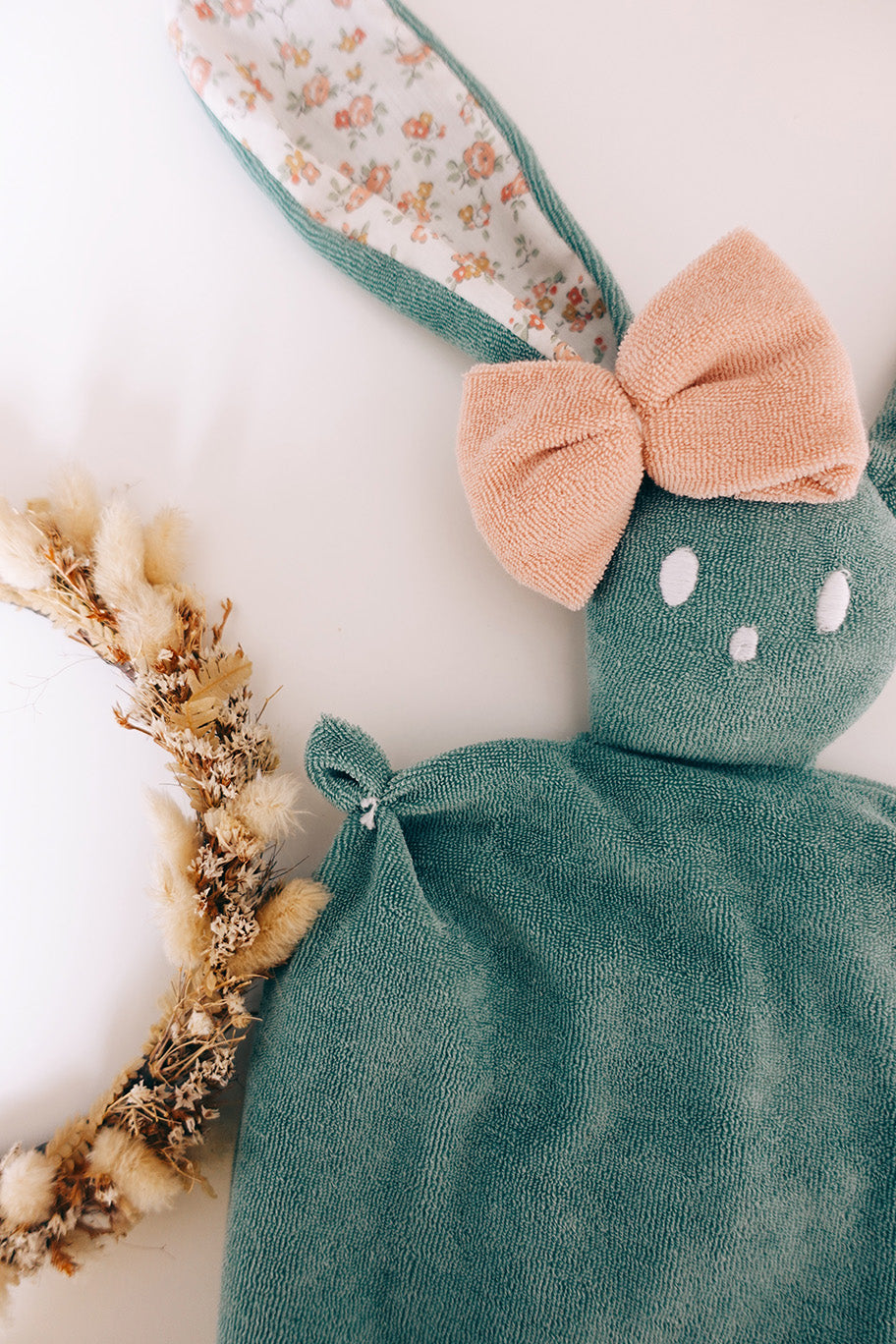 Bouillotte noyaux de cerise éponge - Anouk