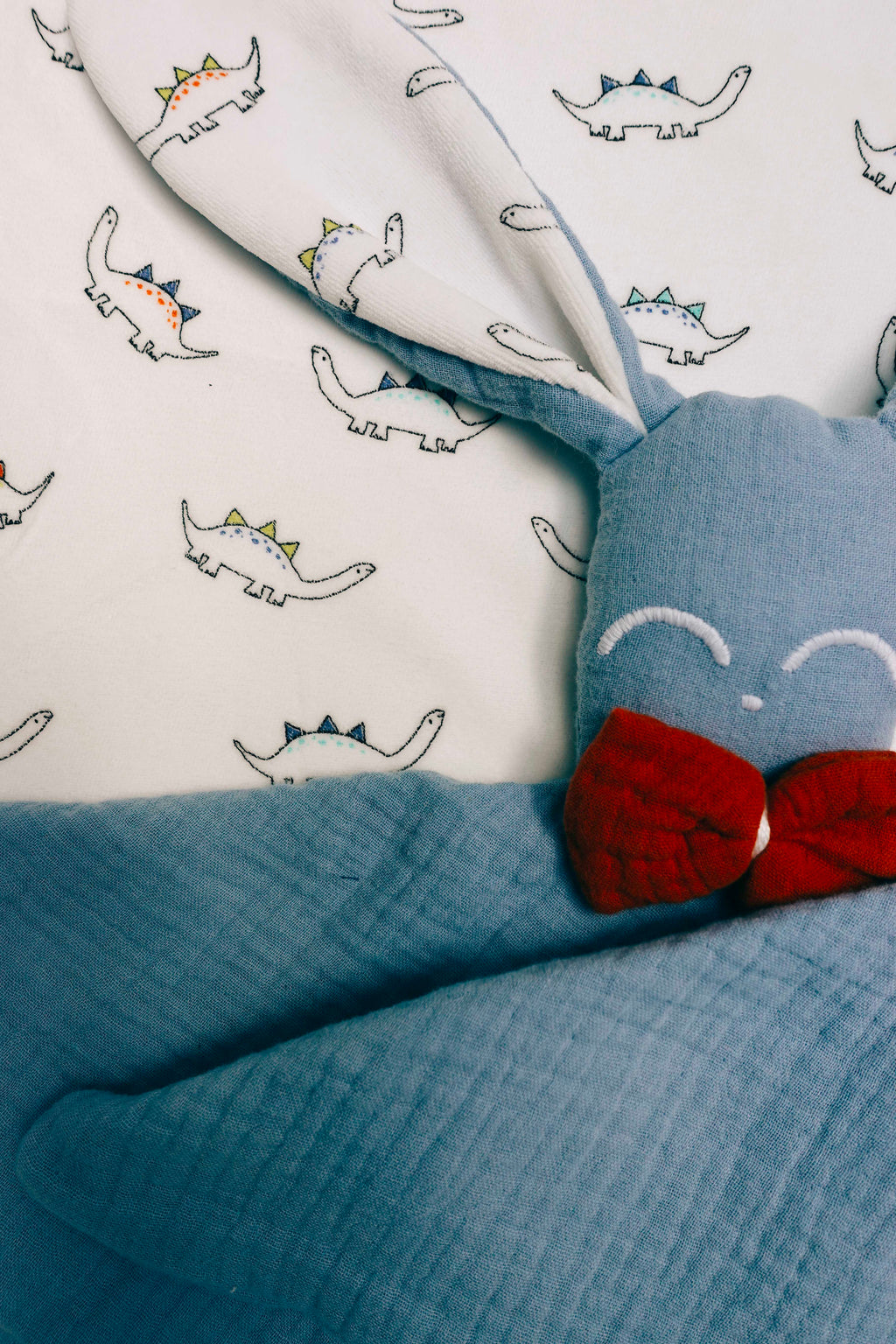 Doudou lange Câlin - Poppy Dino