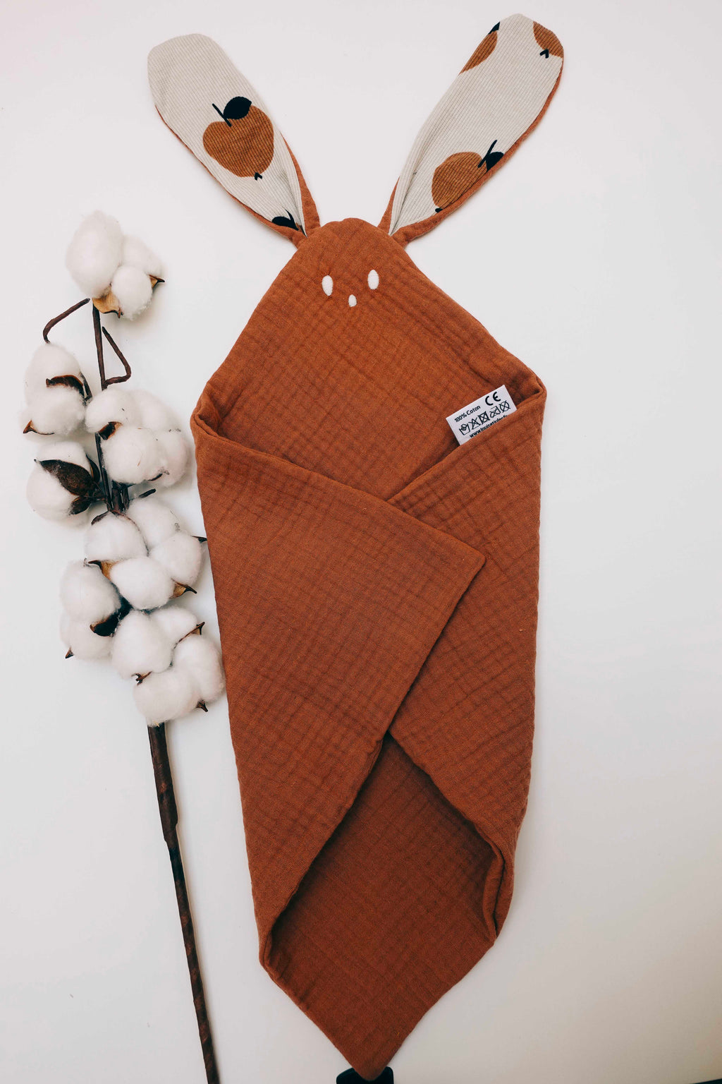 Doudou Lange Cocooning - Apple