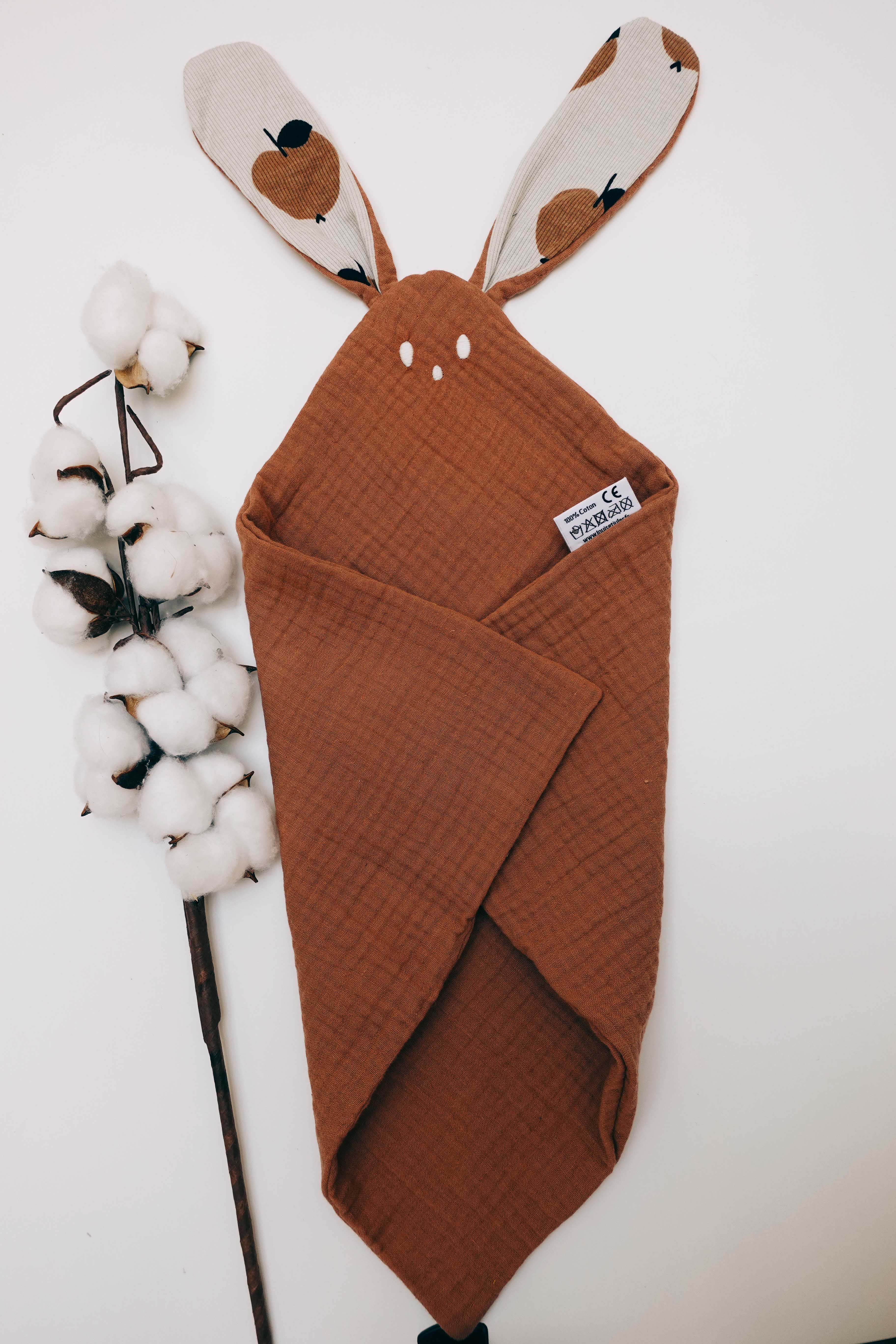 Doudou Lange Cocooning - Apple