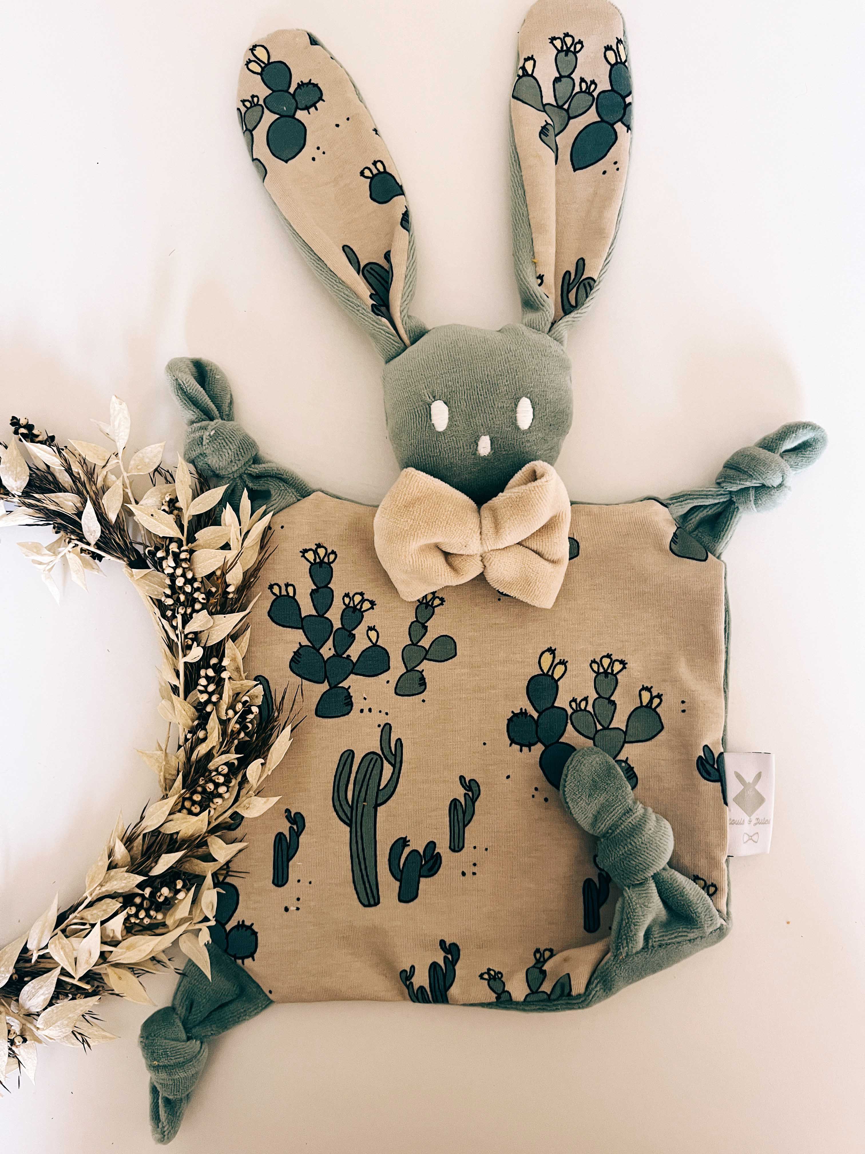 Doudou Velours Chouchou – Cactus