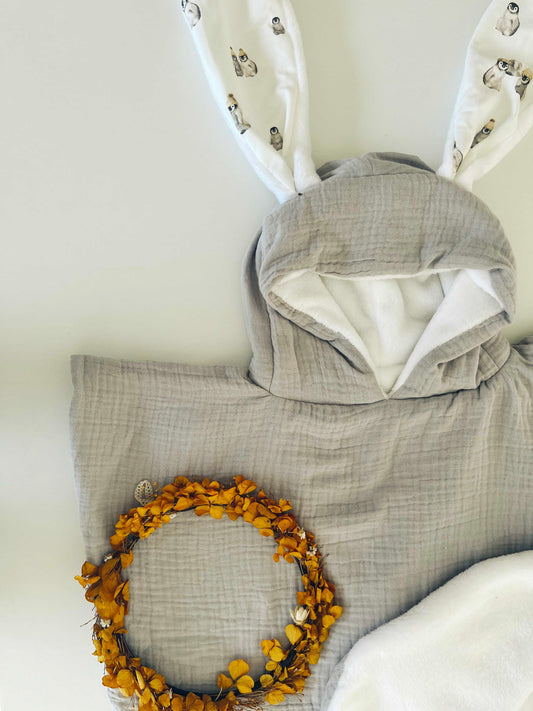 PROTOTYPE - Poncho - Pingouins Jaune