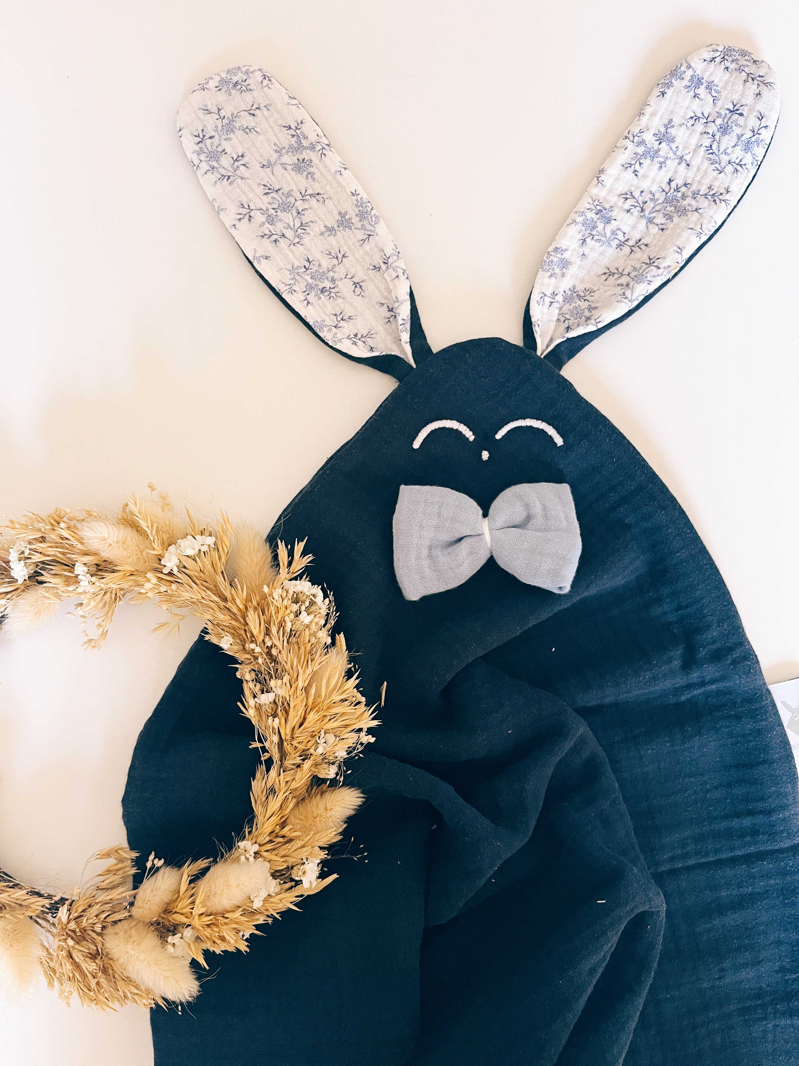 Doudou Lange Cocooning - Margot Bleu