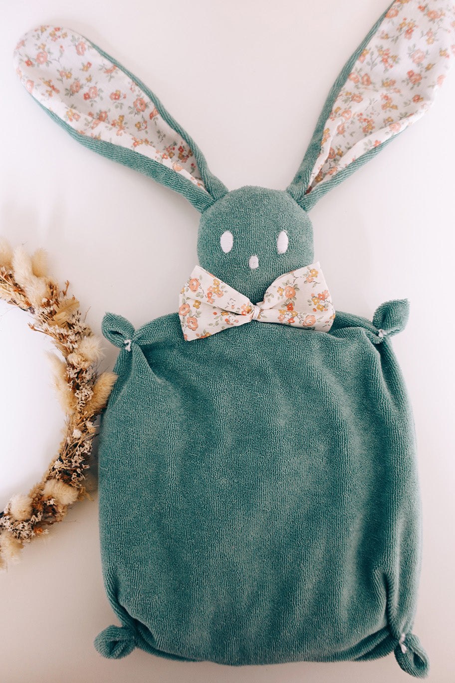 Bouillotte noyaux de cerise éponge - Anouk