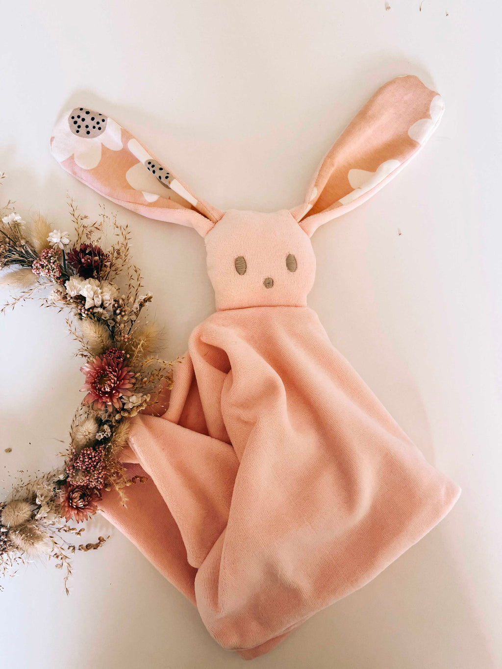 Doudou Velours Câlin - Bloom Bloom Pink