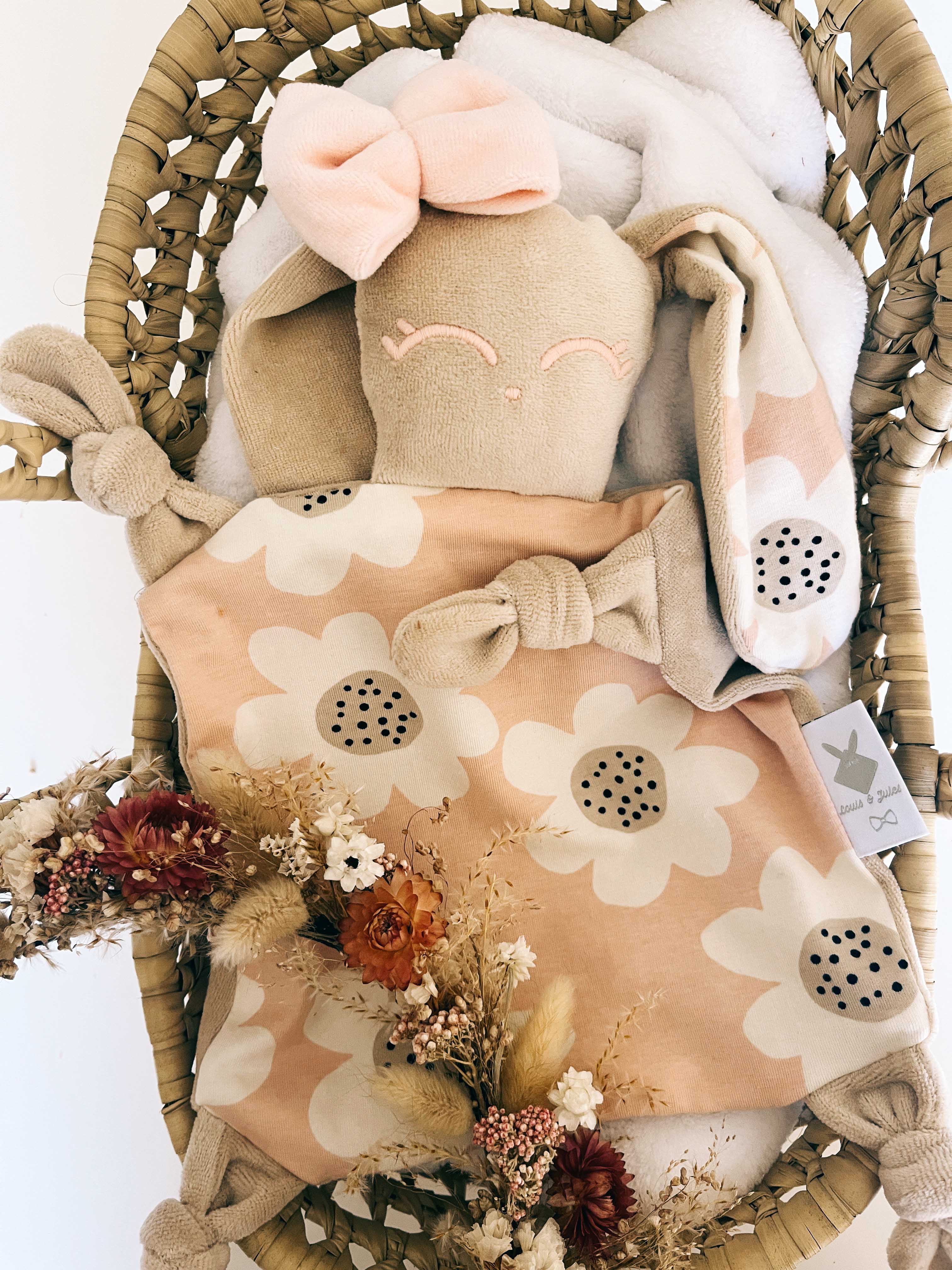Doudou Velours Chouchou – Bloom Bloom Pink