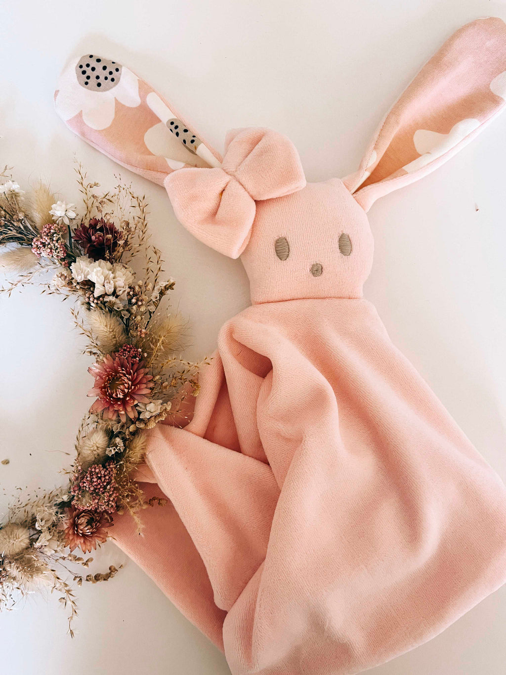 Doudou Velours Câlin - Bloom Bloom Pink