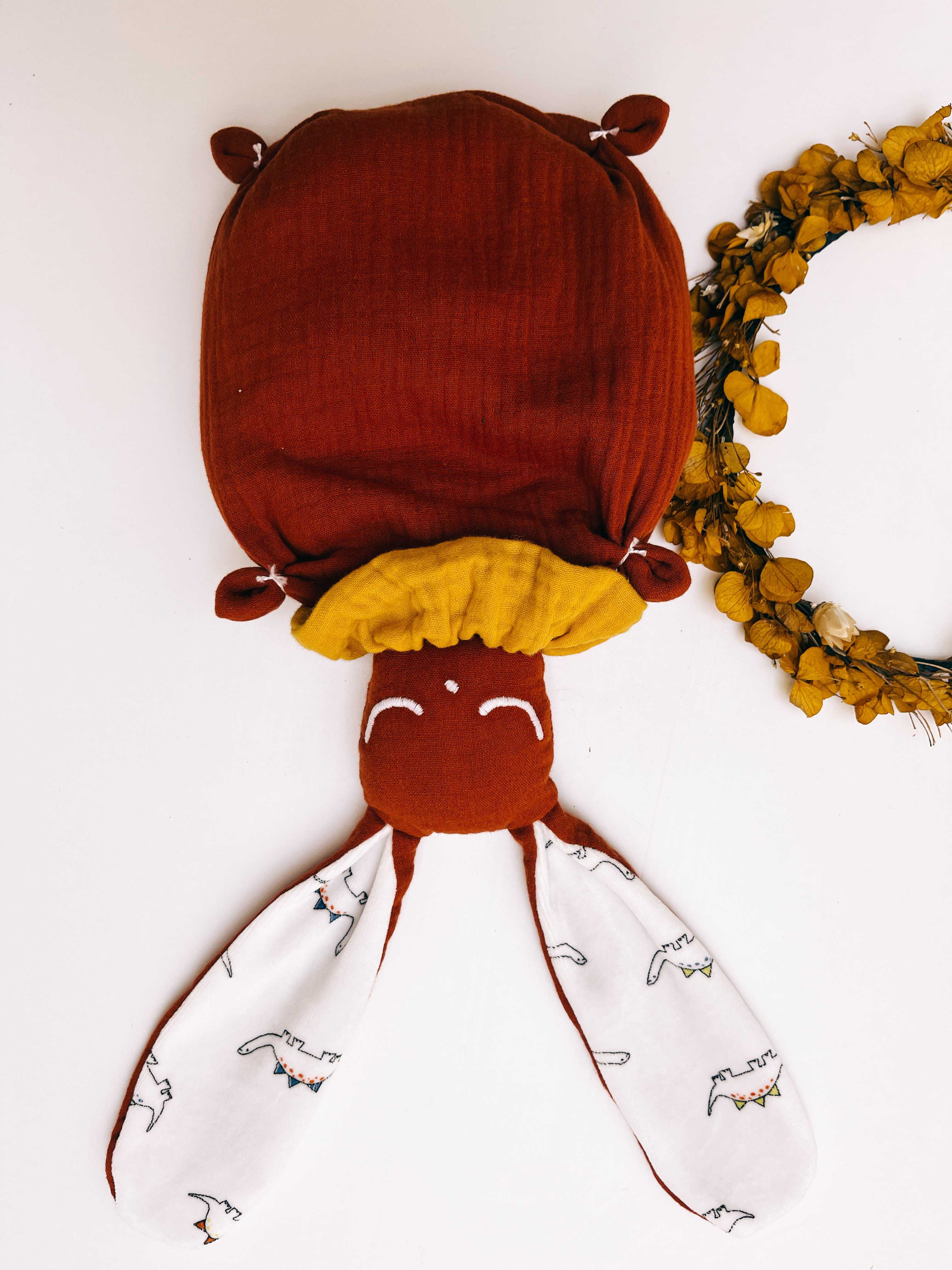 Bouillotte noyaux de cerise Lange - Poppy Dino