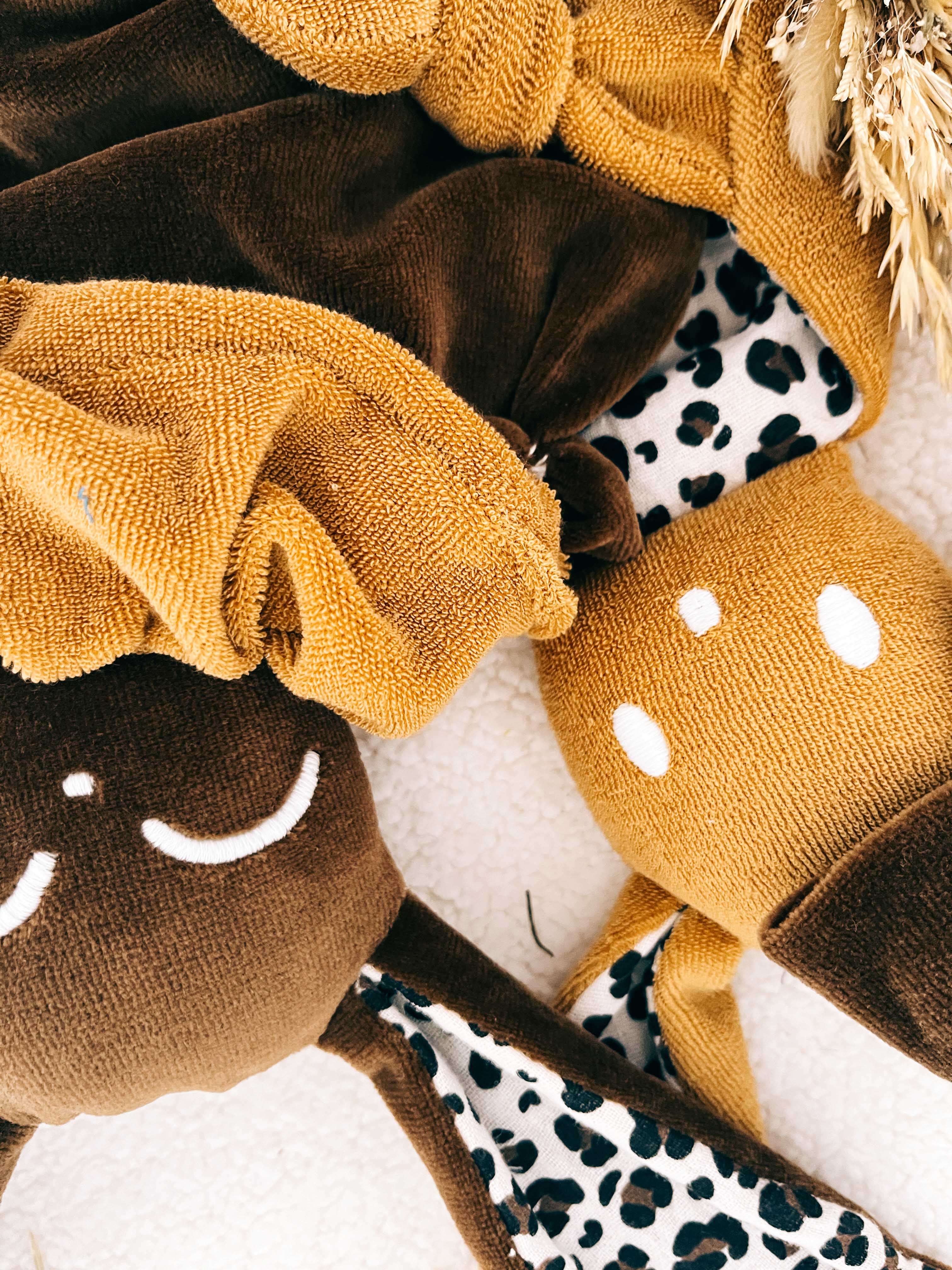 Bouillotte noyaux de cerise velours - Mia