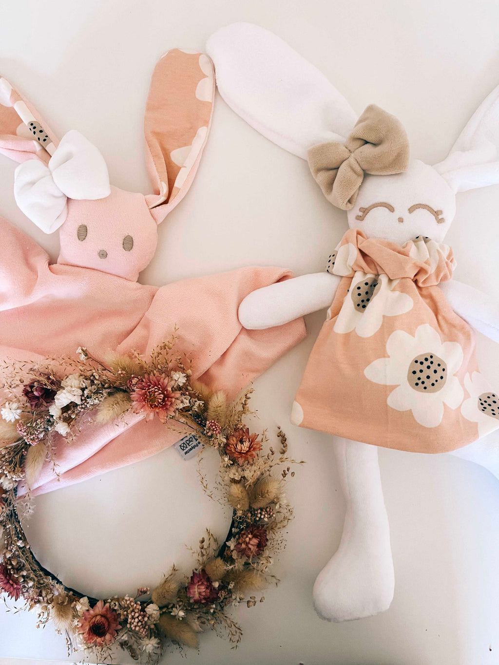 Doudou Velours Câlin - Bloom Bloom Pink