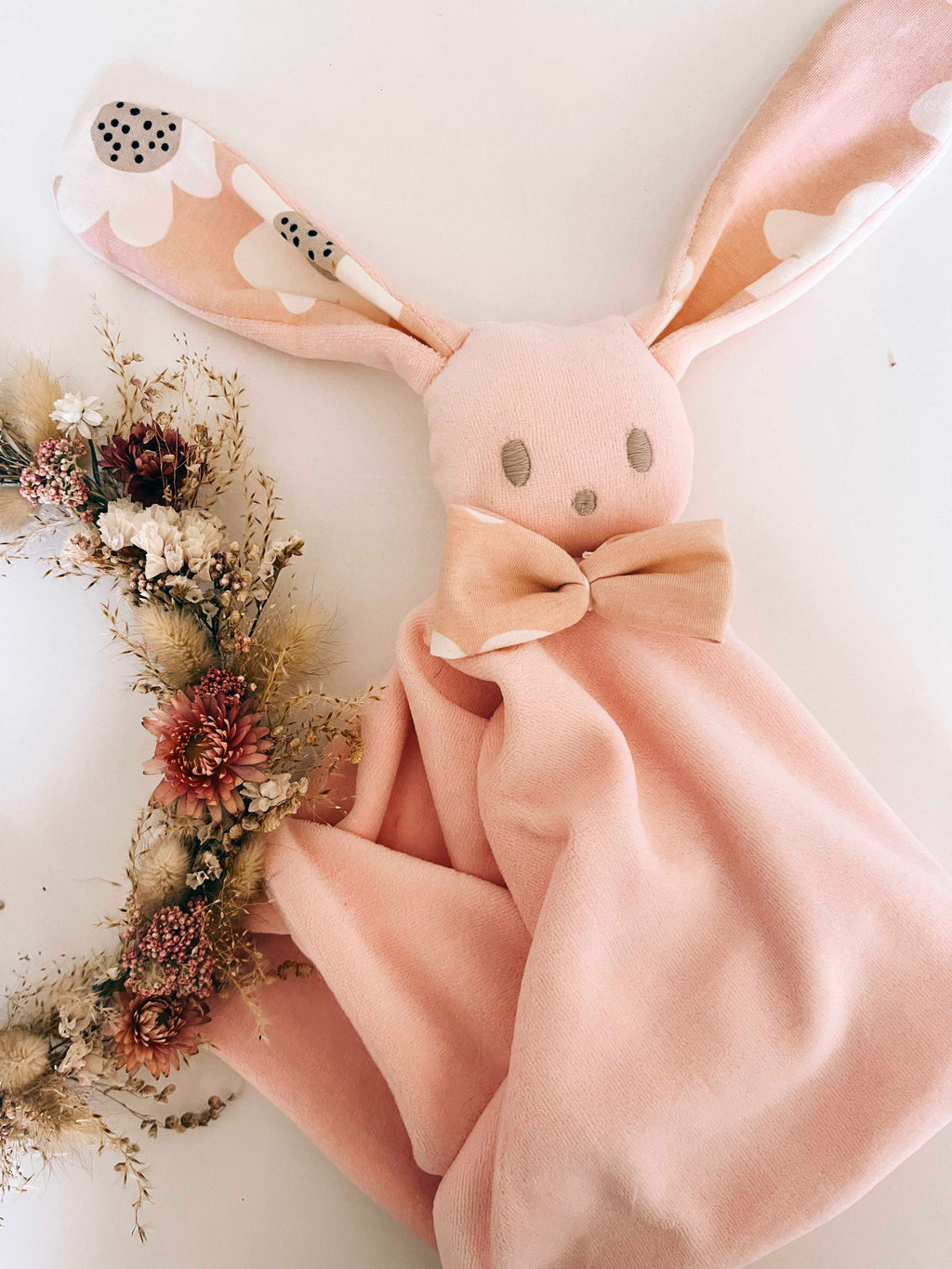 Doudou Velours Câlin - Bloom Bloom Pink