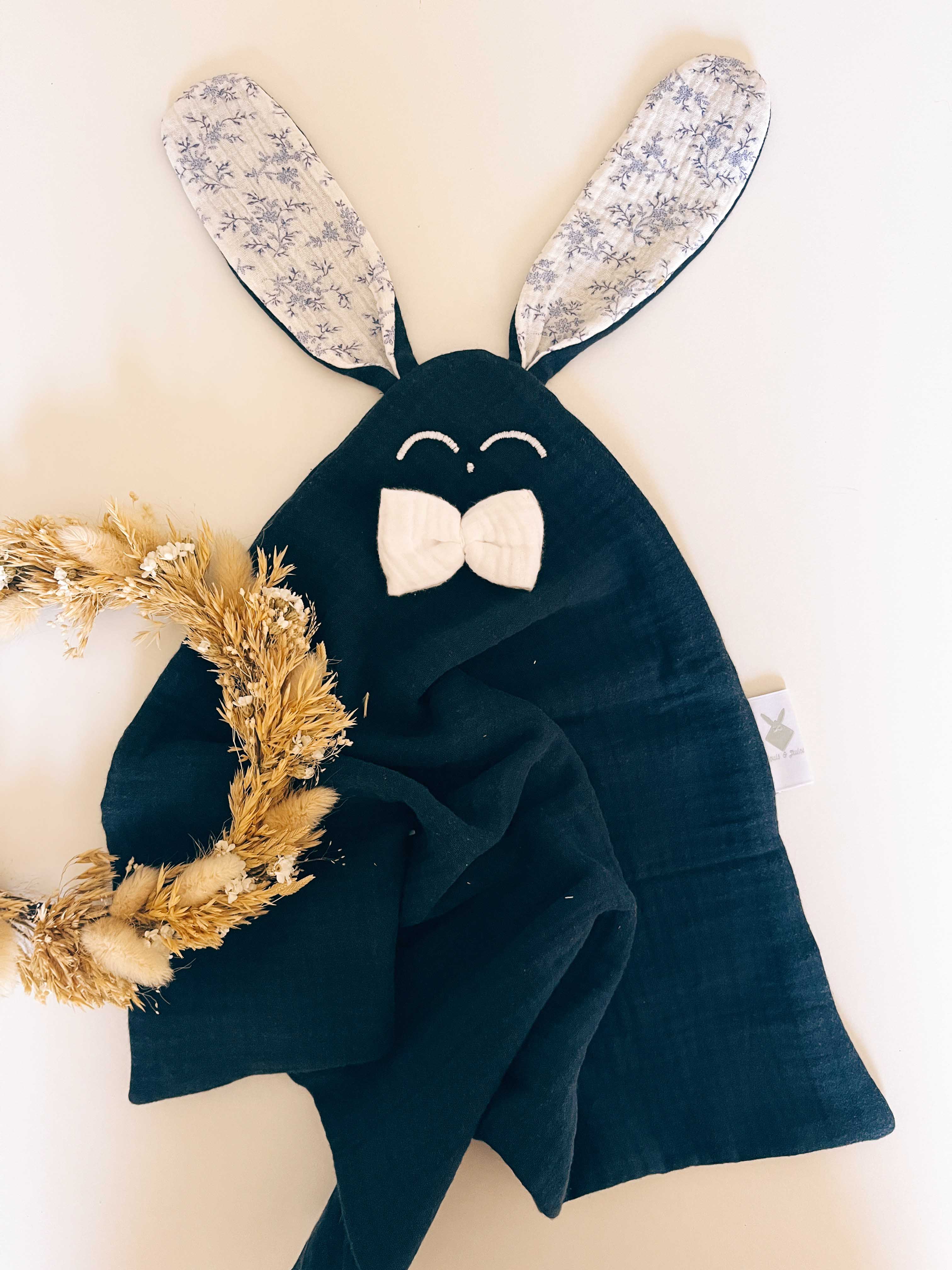 Doudou Lange Cocooning - Margot Bleu