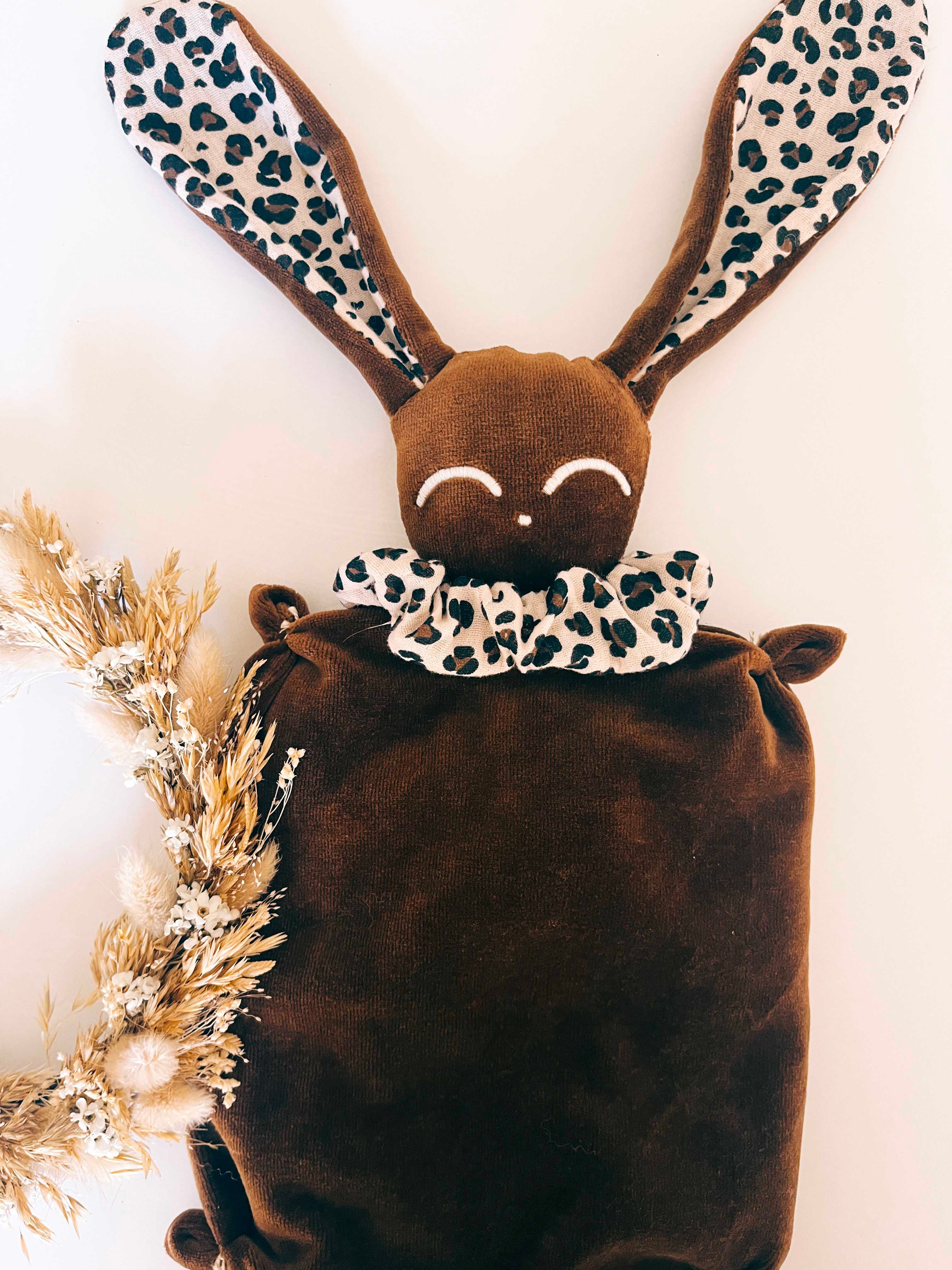 Bouillotte noyaux de cerise velours - Mia