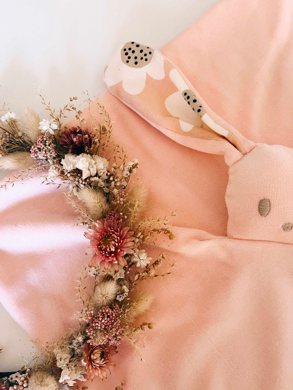 Doudou Velours Câlin - Bloom Bloom Pink