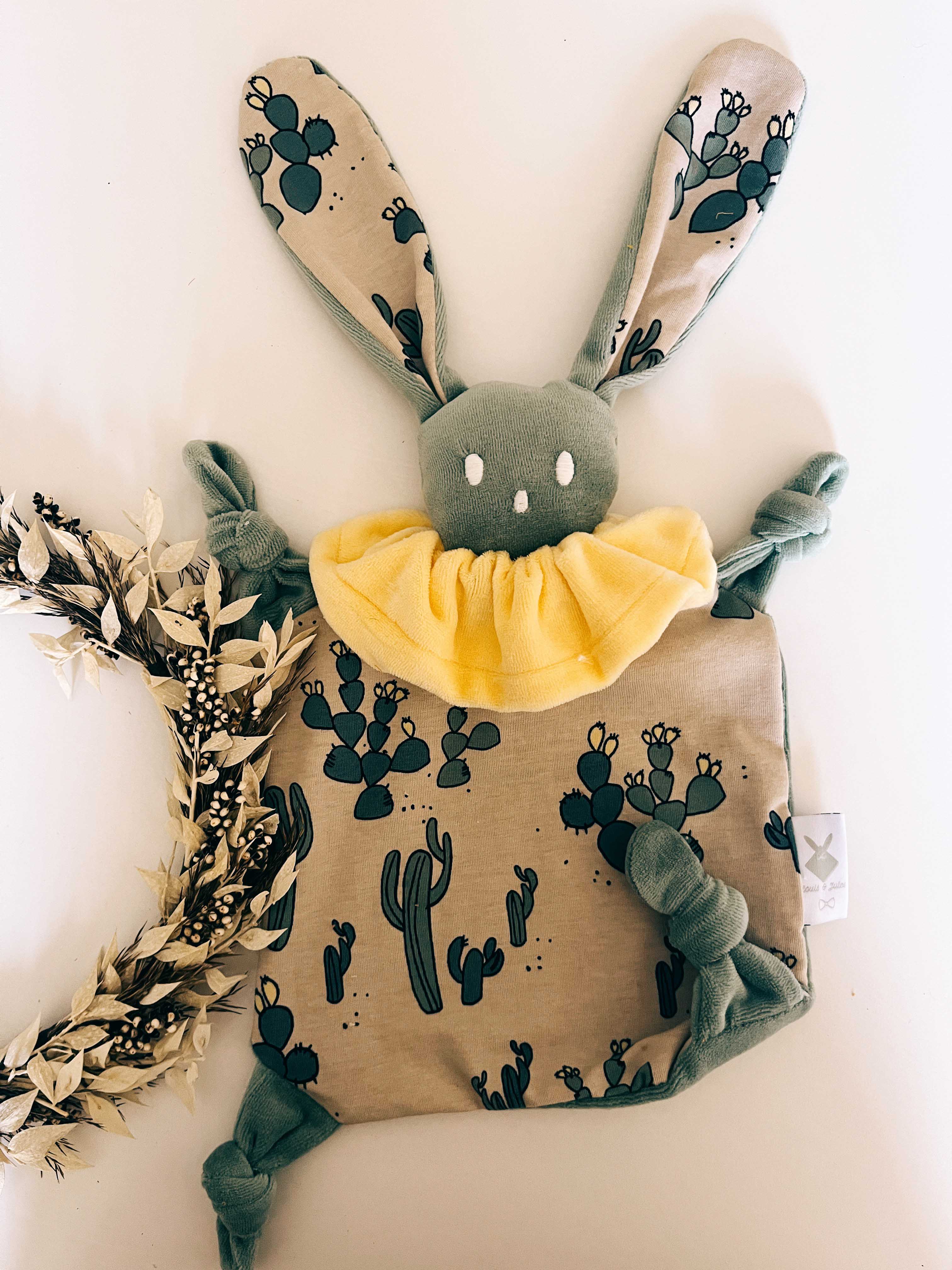 Doudou Velours Chouchou – Cactus