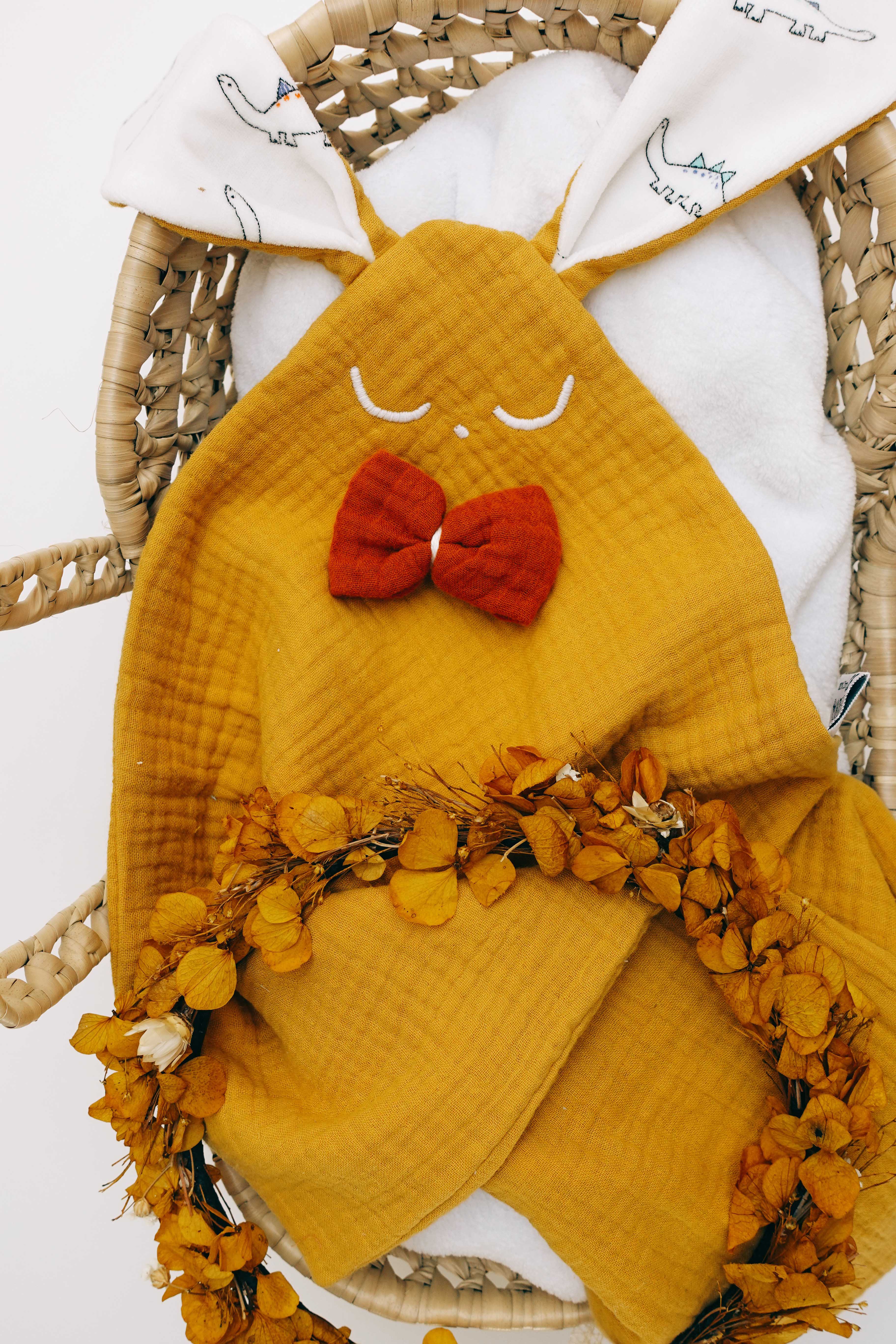Doudou Lange Cocooning - Poppy Dino