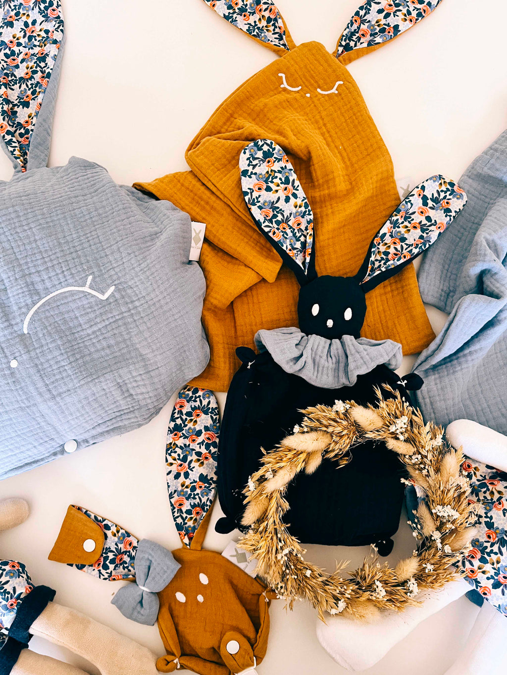 Doudou Lange Cocooning - Steel