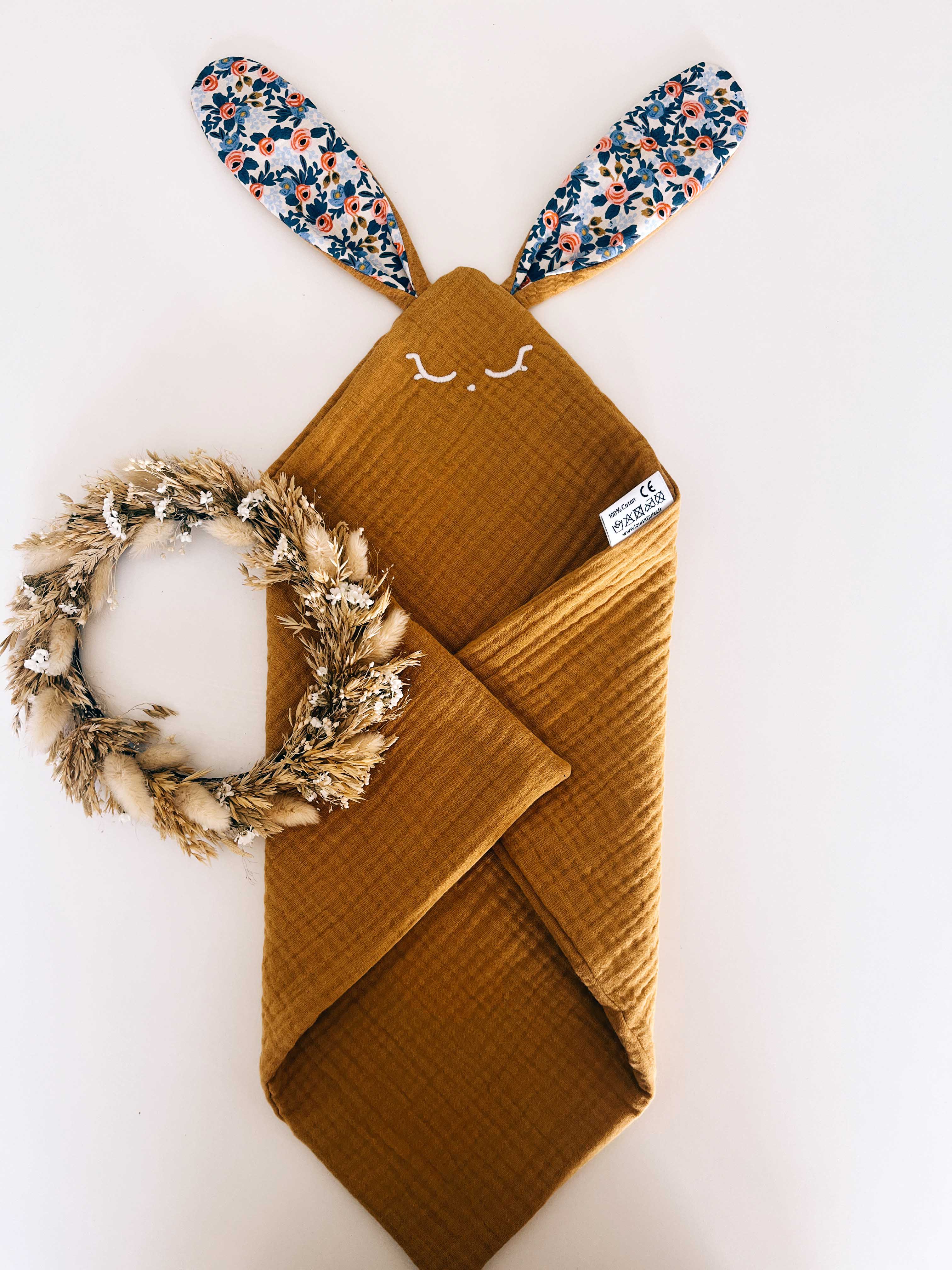 Doudou Lange Cocooning - Steel
