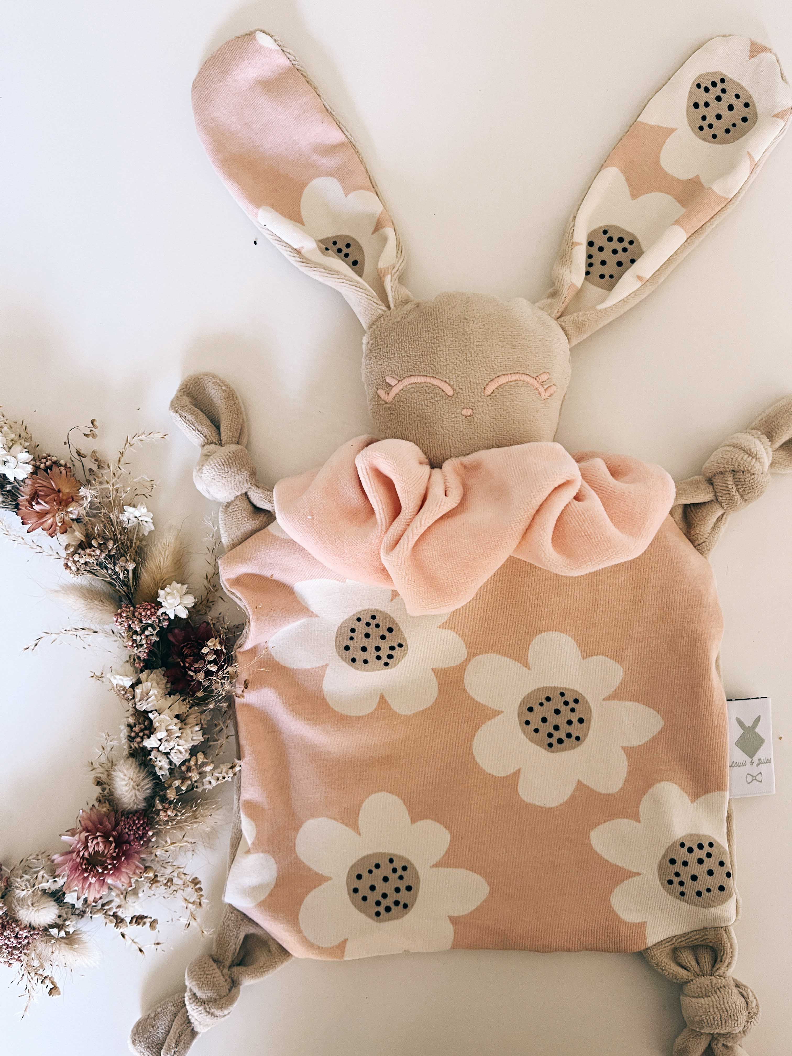 Doudou Velours Chouchou – Bloom Bloom Pink