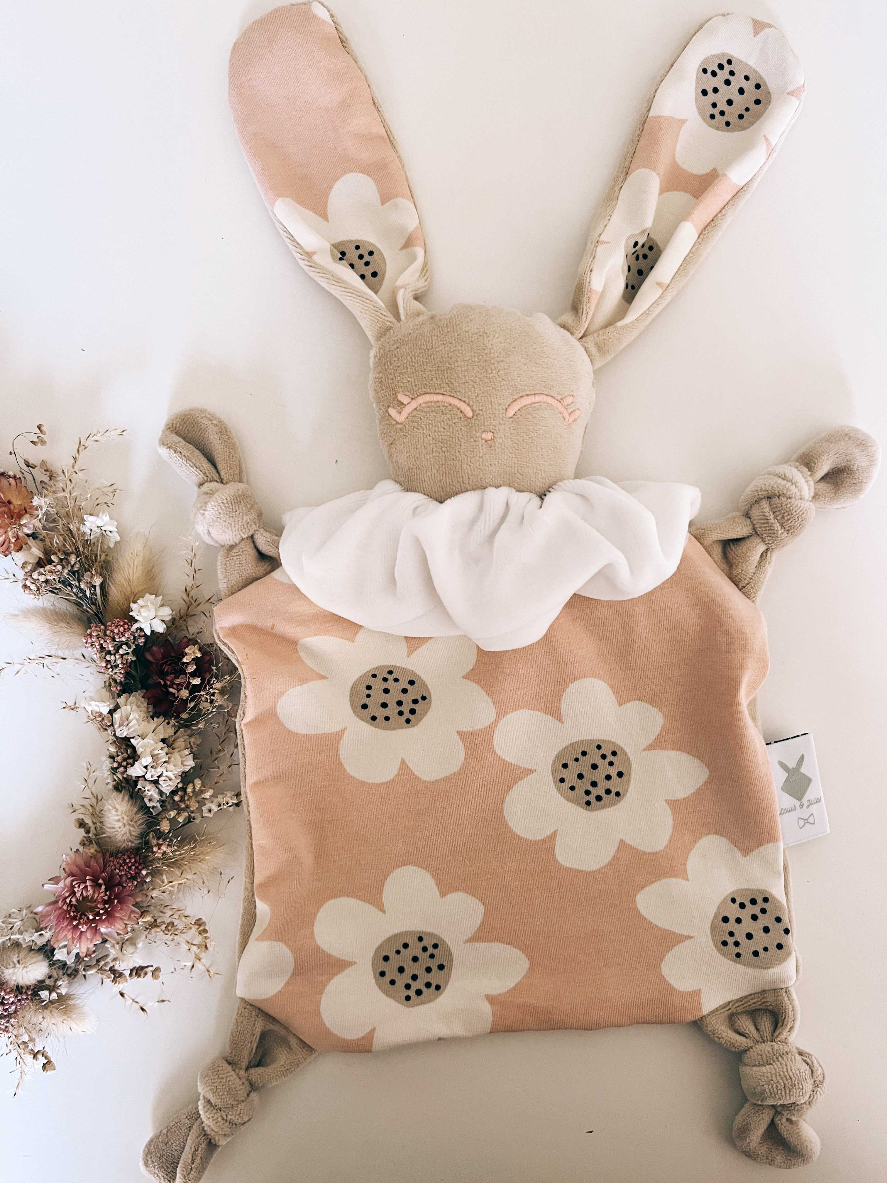 Doudou Velours Chouchou – Bloom Bloom Pink