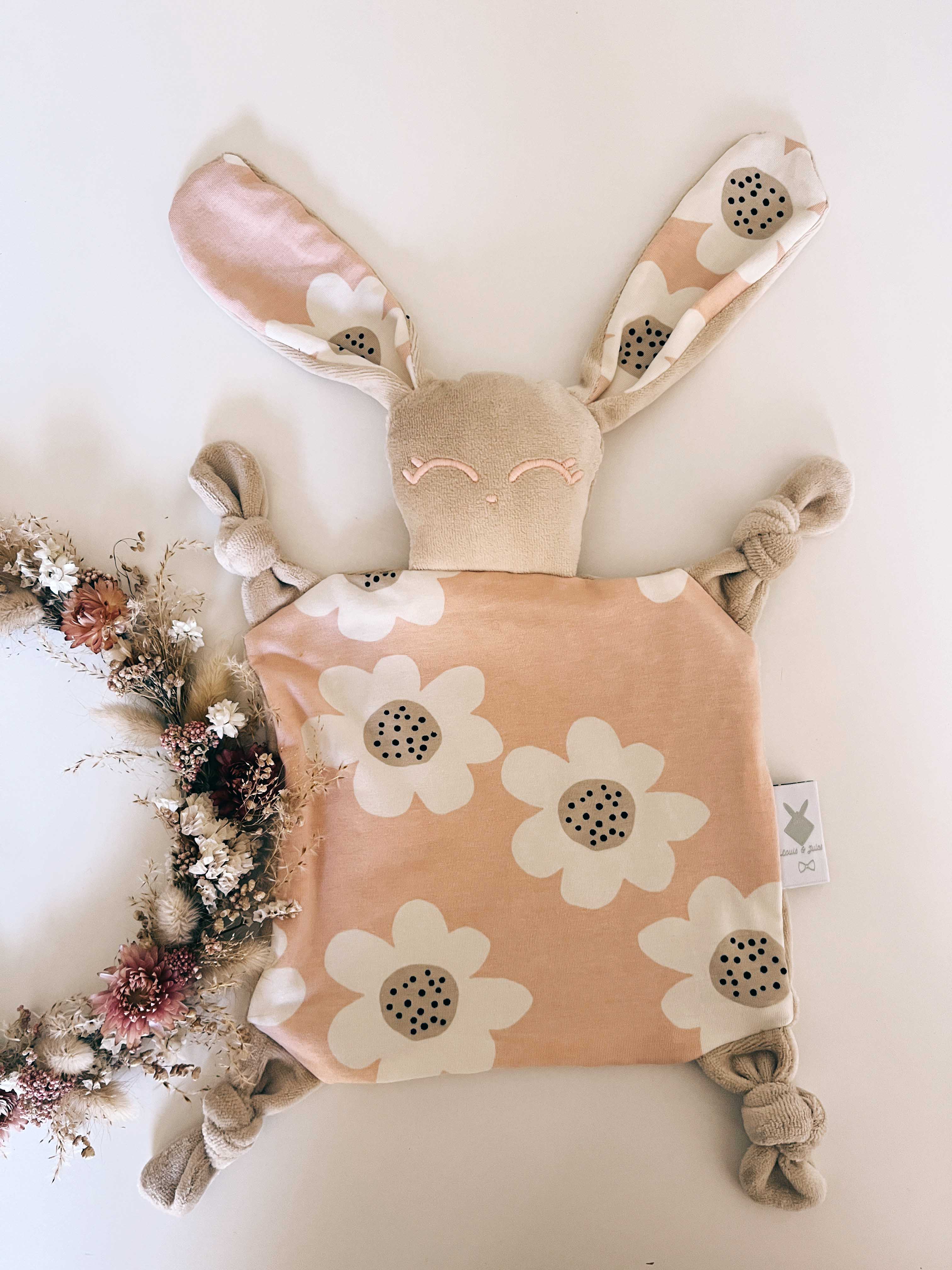 Doudou Velours Chouchou – Bloom Bloom Pink