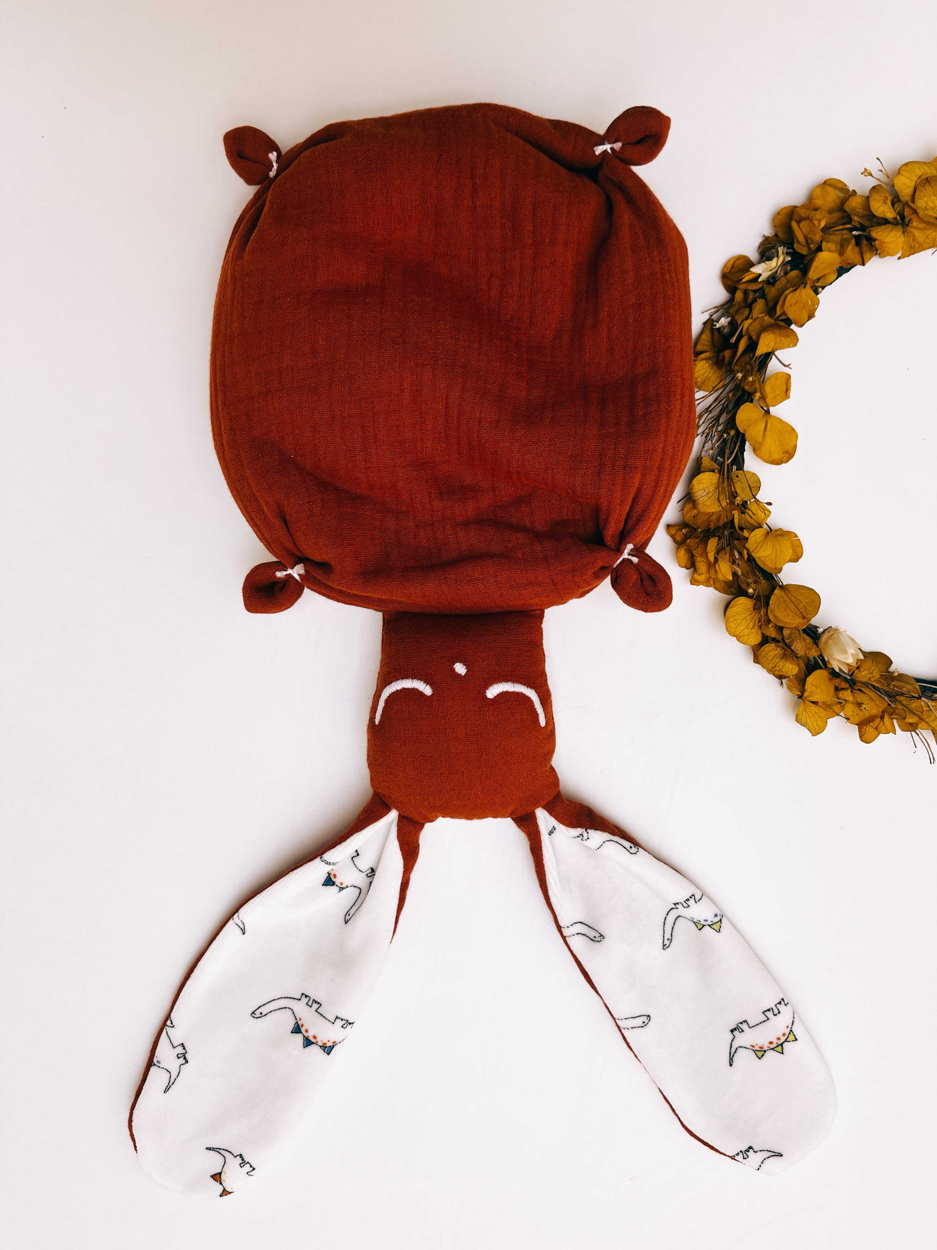 Bouillotte noyaux de cerise Lange - Poppy Dino