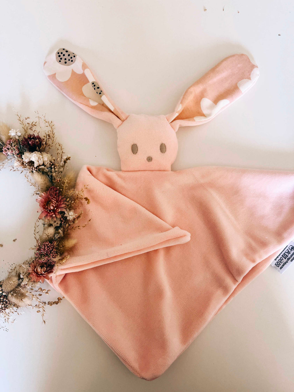 Doudou Velours Câlin - Bloom Bloom Pink