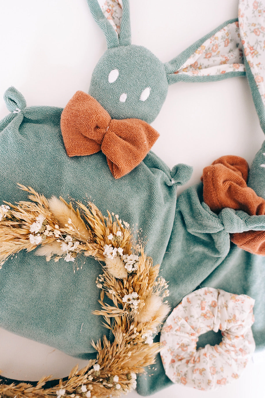 Bouillotte noyaux de cerise éponge - Anouk