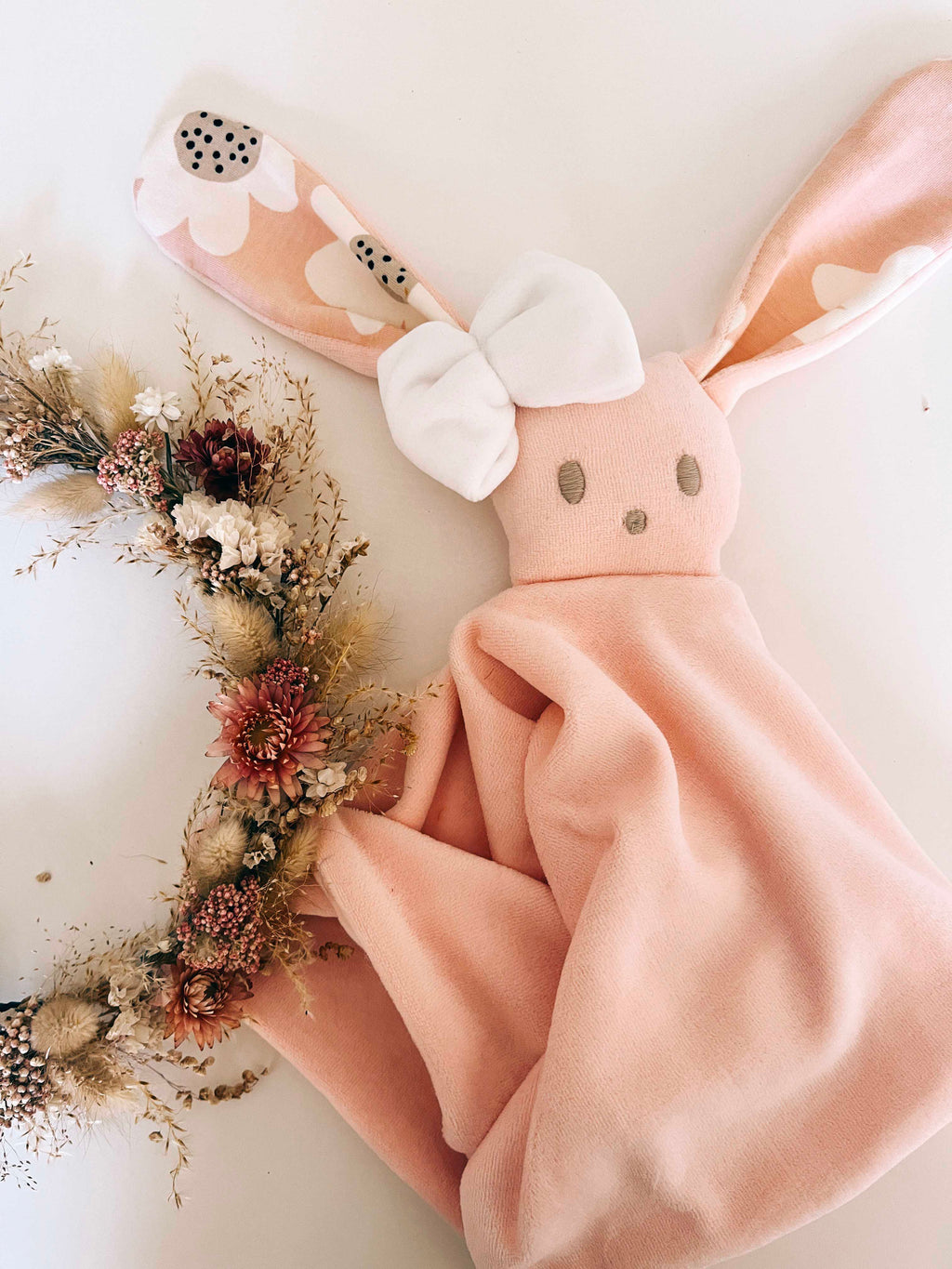 Doudou Velours Câlin - Bloom Bloom Pink